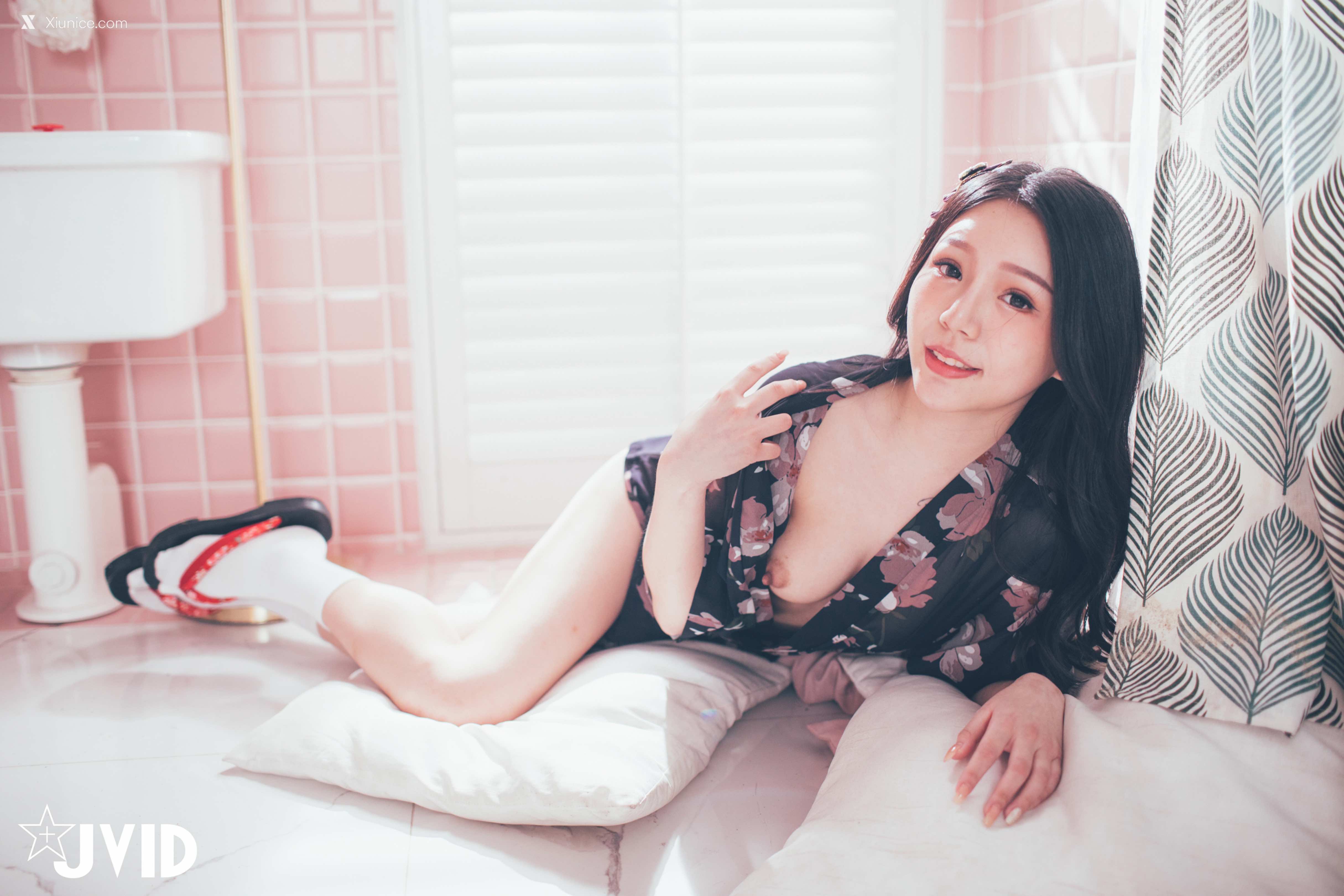JVID 梵梵 天然美女梵梵 美麗無邪的笑容甜翻你的心 46