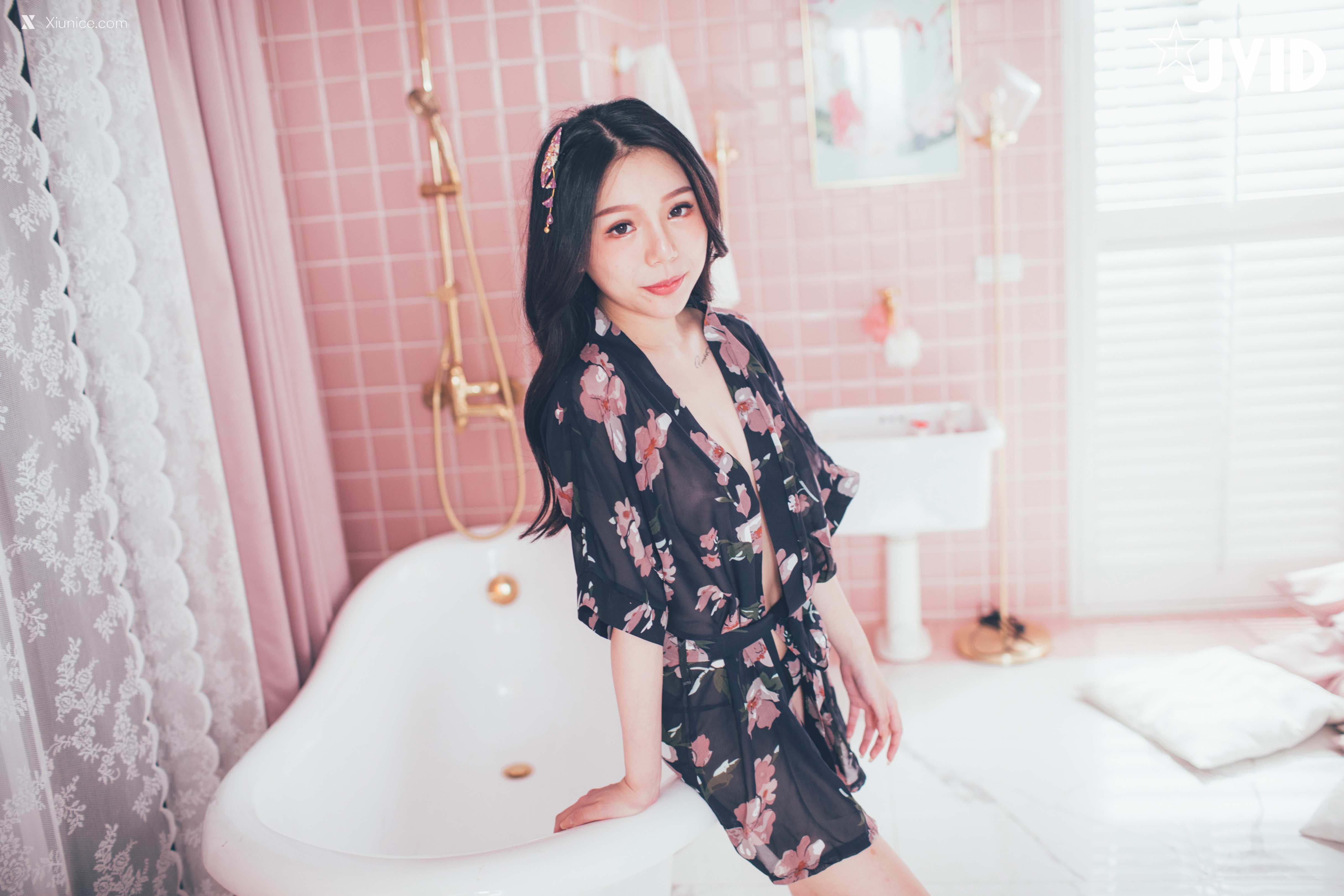 JVID 梵梵 天然美女梵梵 美麗無邪的笑容甜翻你的心 90