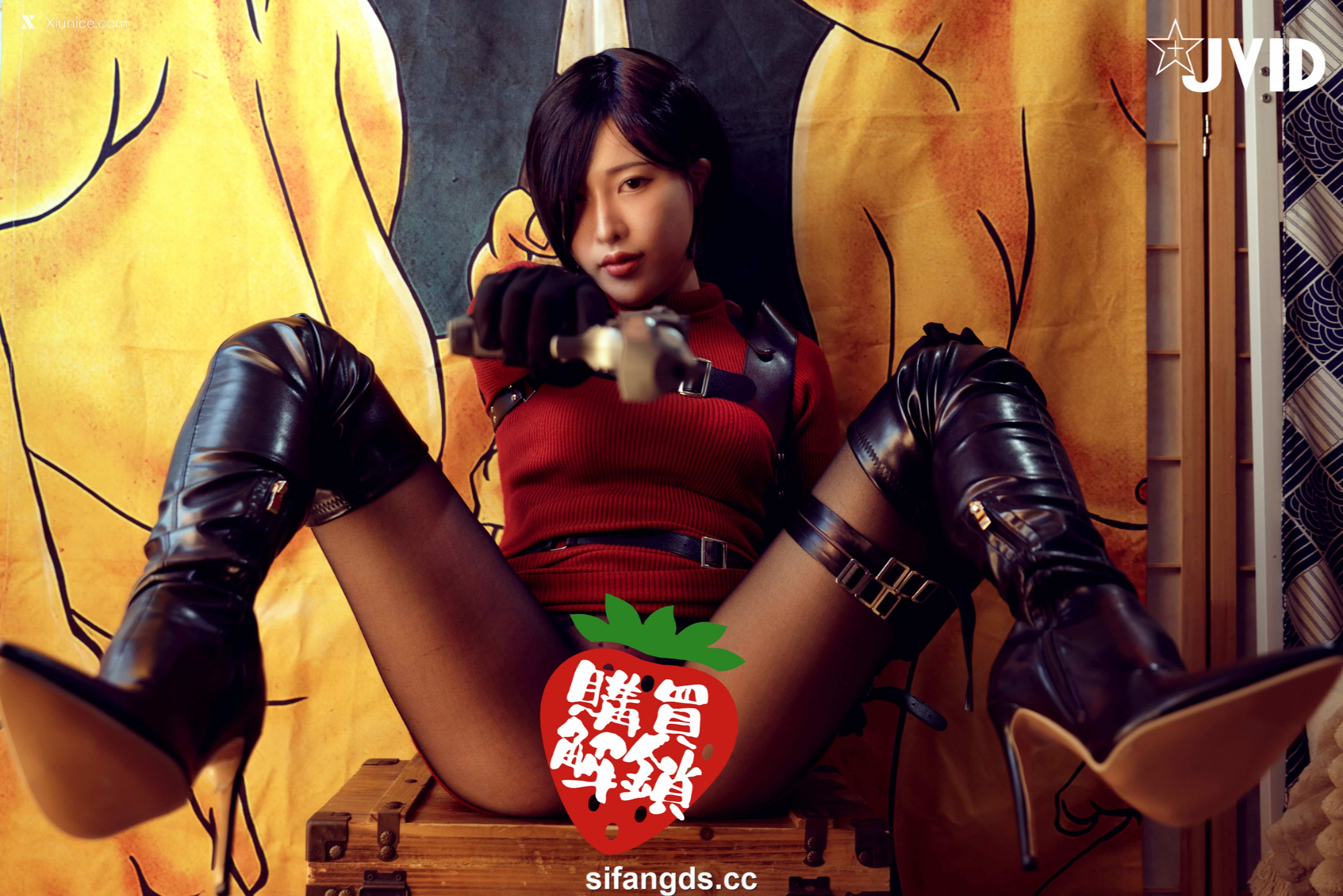 JVID 艾悠 全裸女神 艾悠 鲍鱼危机之艾达·王 猥亵凌辱拘禁 美艳酮体诱人白虎蜜穴 枪指阴户乖乖就范 108