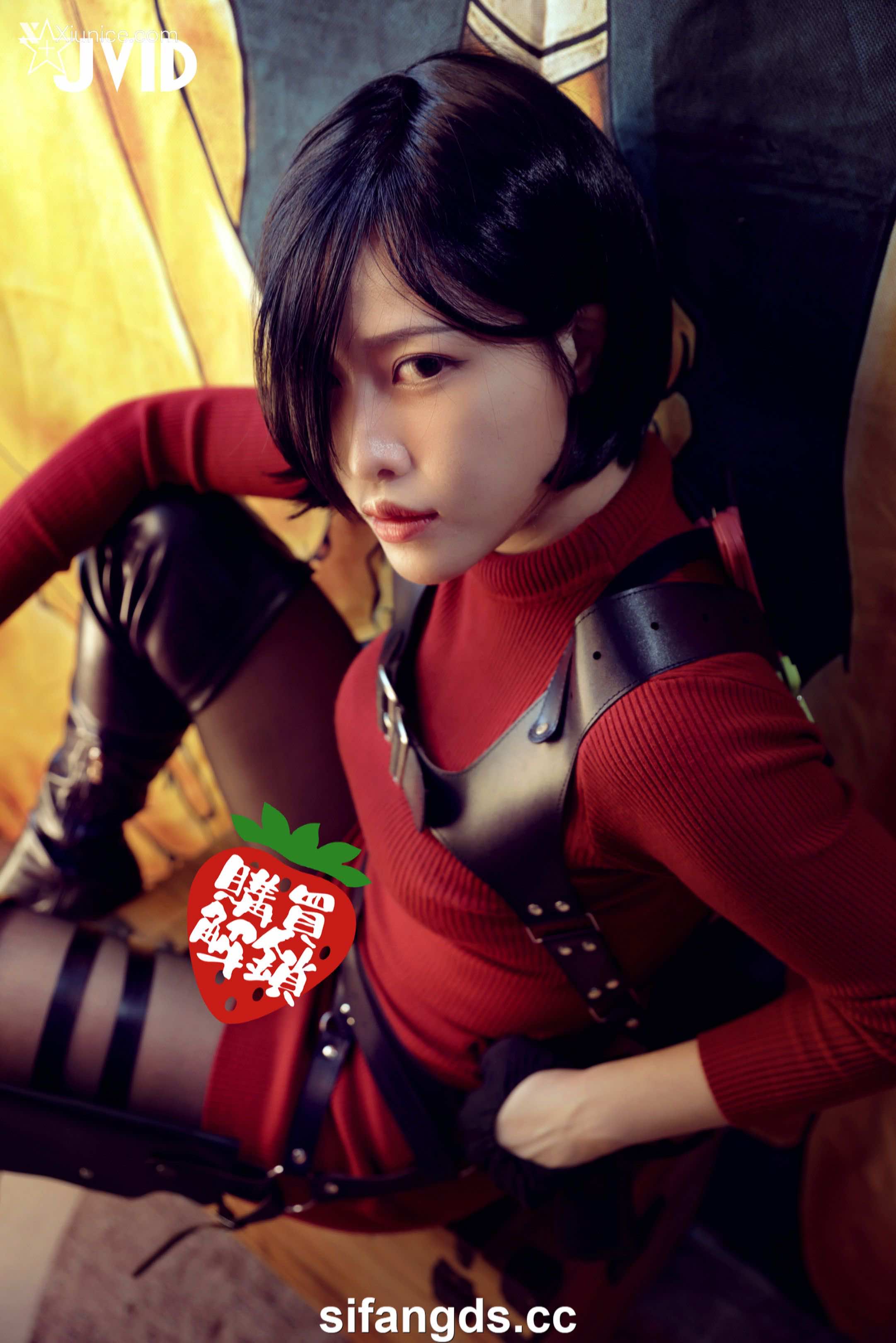 JVID 艾悠 全裸女神 艾悠 鲍鱼危机之艾达·王 猥亵凌辱拘禁 美艳酮体诱人白虎蜜穴 枪指阴户乖乖就范 17