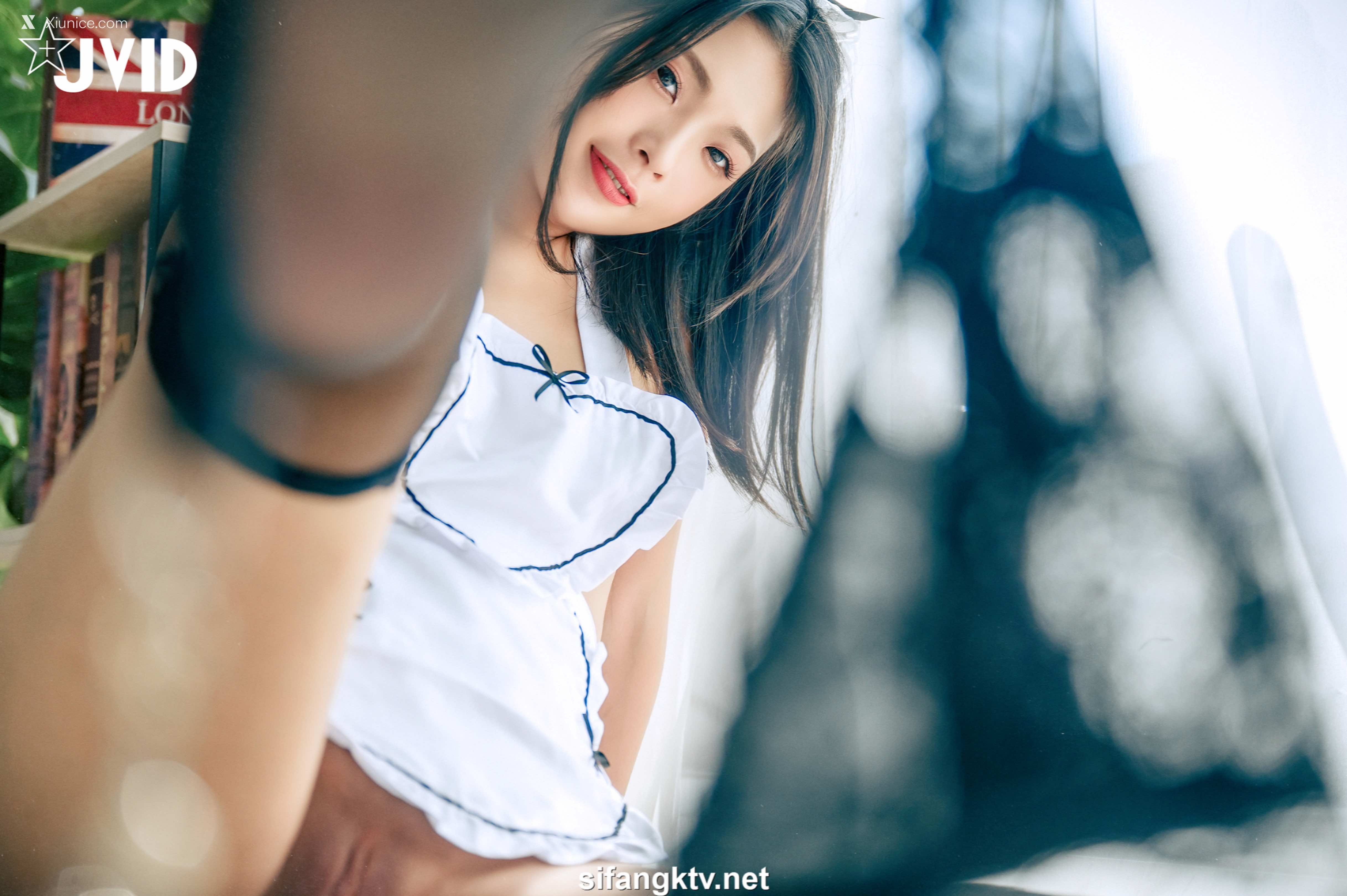 JVID 露露咪 露露咪淫蕩小女僕 露露咪の特別服務 幫主人足交到射了 粉嫩美乳美鮑 64