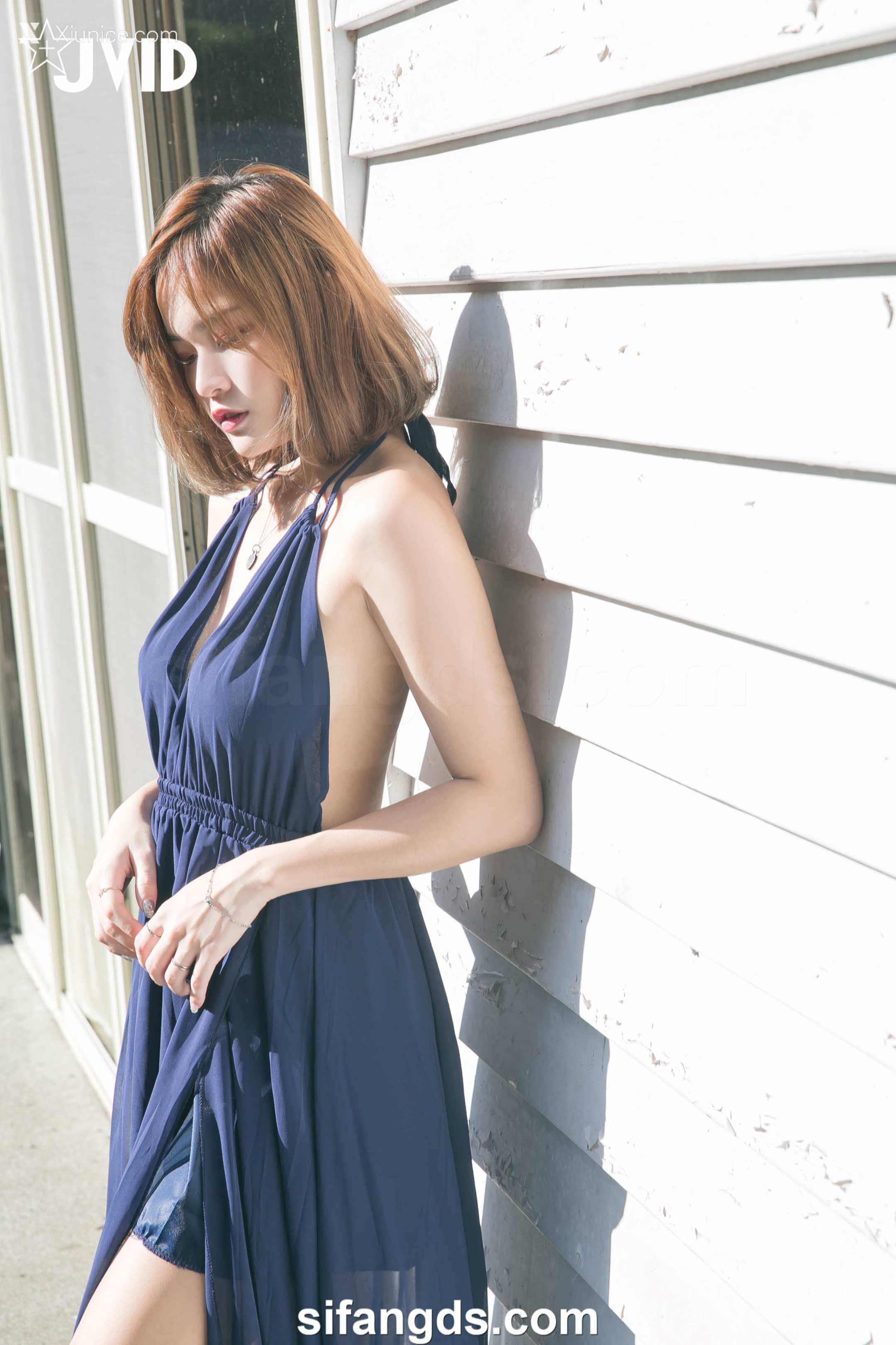 JVID Li Yan (黎妍) 黎妍居然沒穿內衣！外拍禮服變成了滿點超恥露出 24