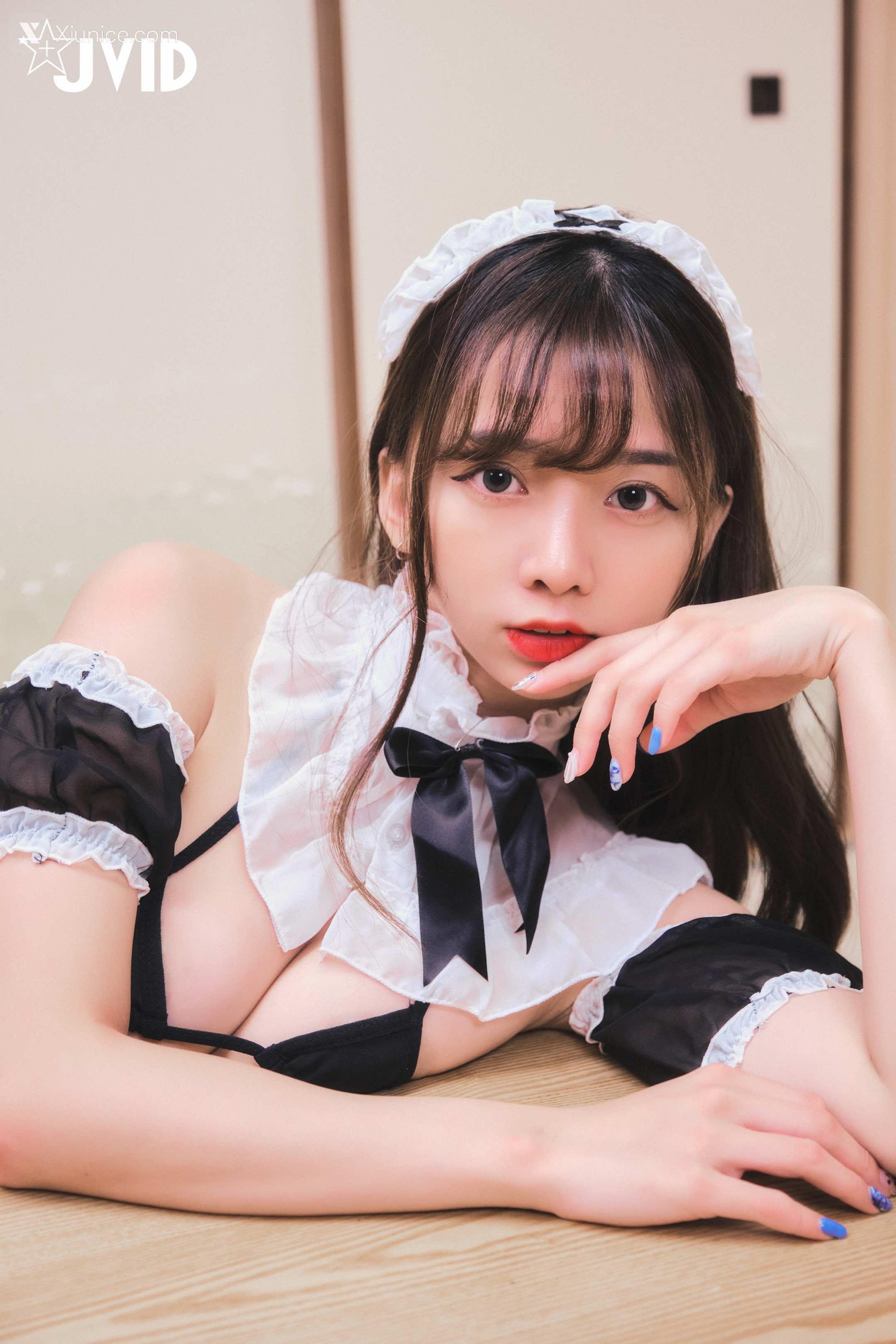 JVID ZAZA 女仆服务 连欲望都蠢蠢欲动了 38