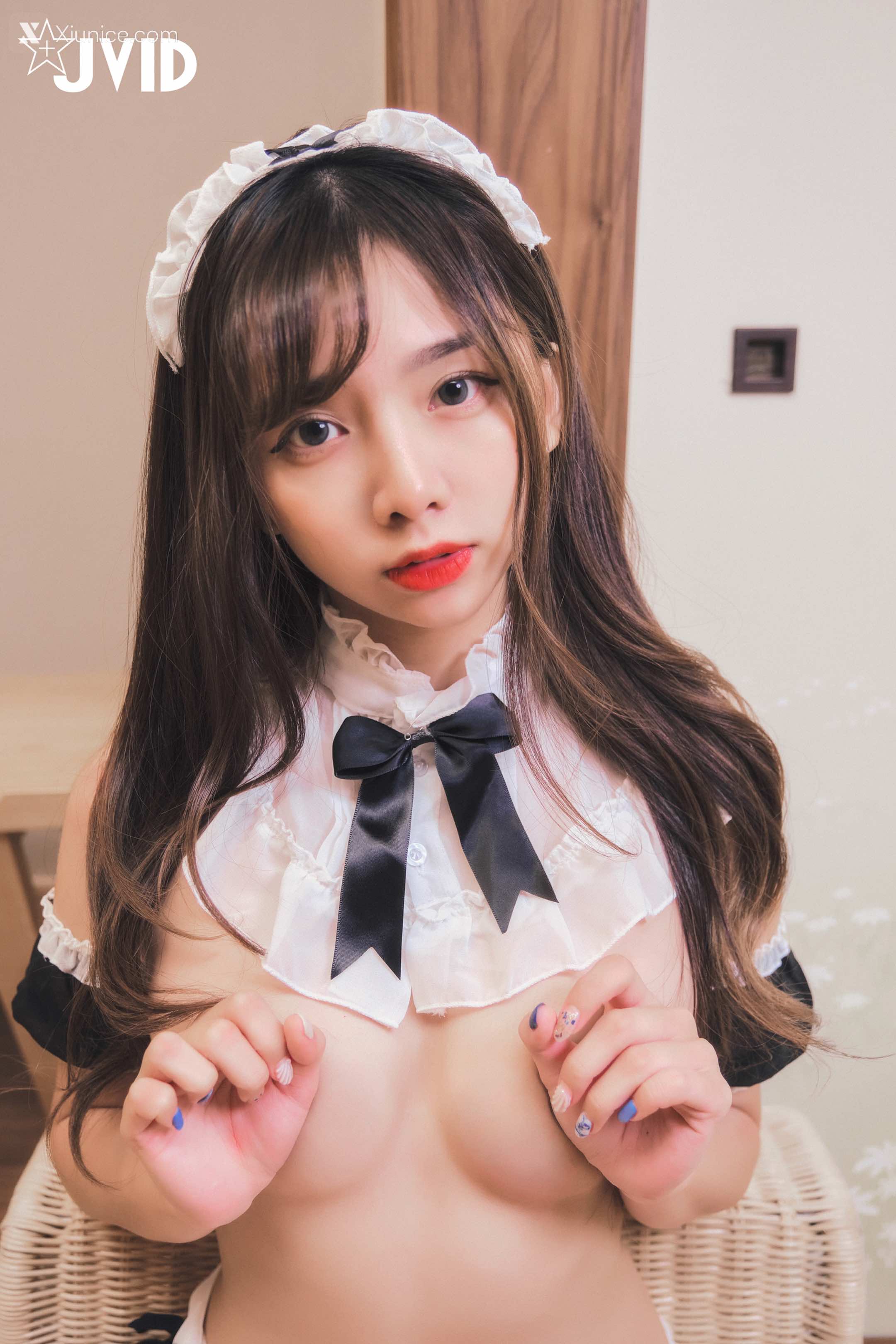 JVID ZAZA 女仆服务 连欲望都蠢蠢欲动了 49