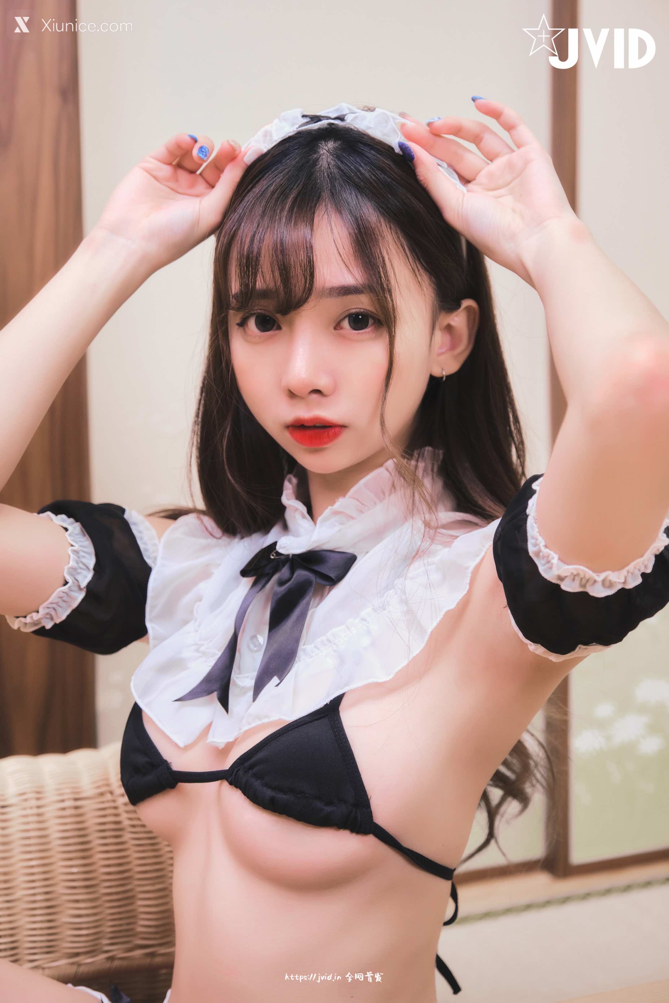 JVID ZAZA 女仆服务 连欲望都蠢蠢欲动了 8