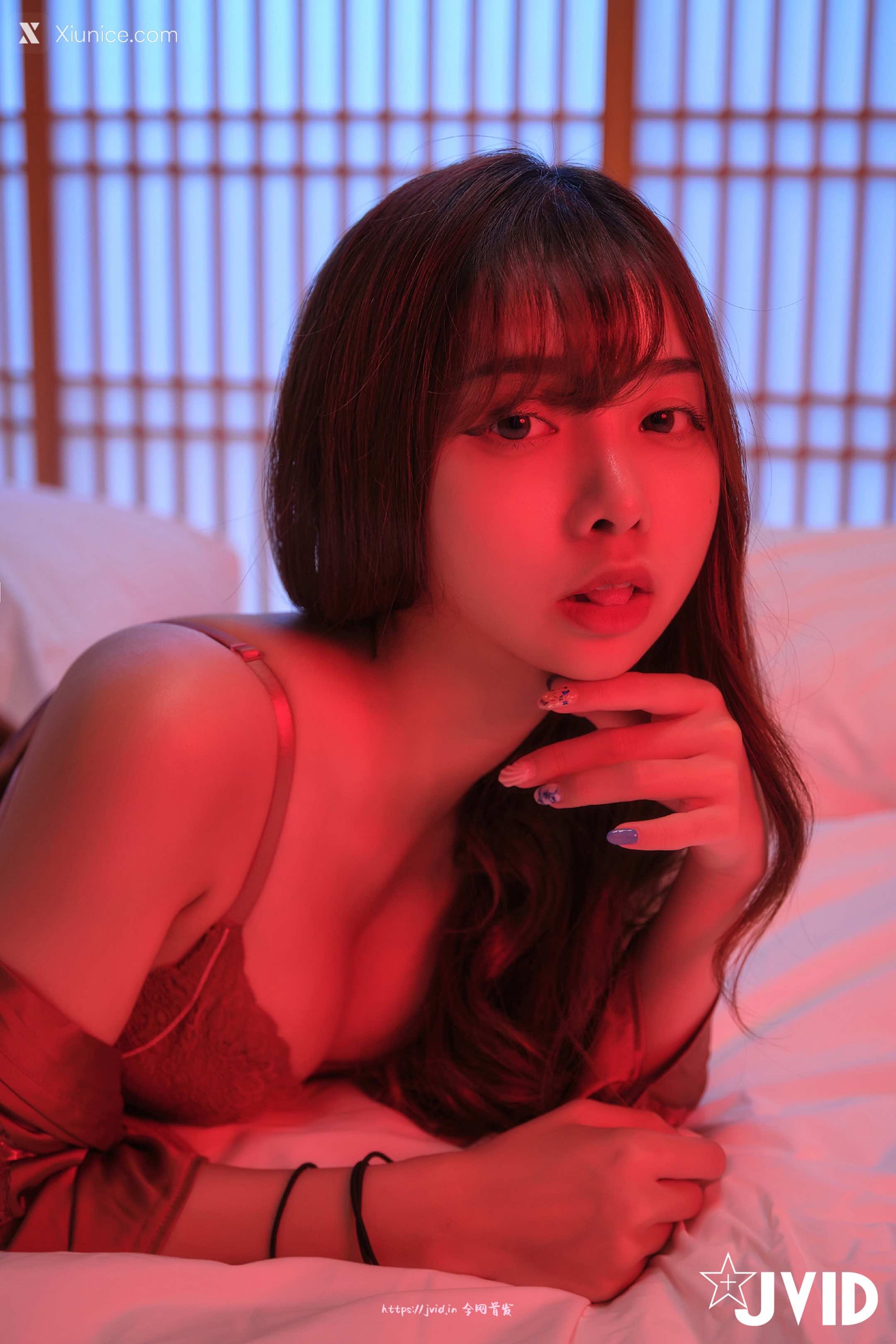 JVID ZAZA S级诱惑 近距离视角の色气诱惑 可爱也可坏 27