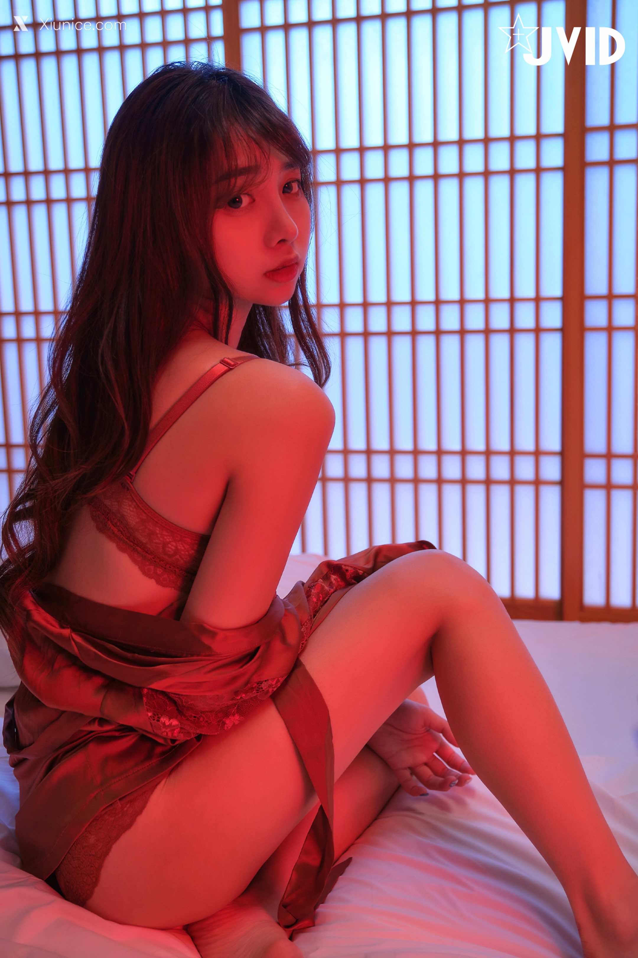 JVID ZAZA S级诱惑 近距离视角の色气诱惑 可爱也可坏 42