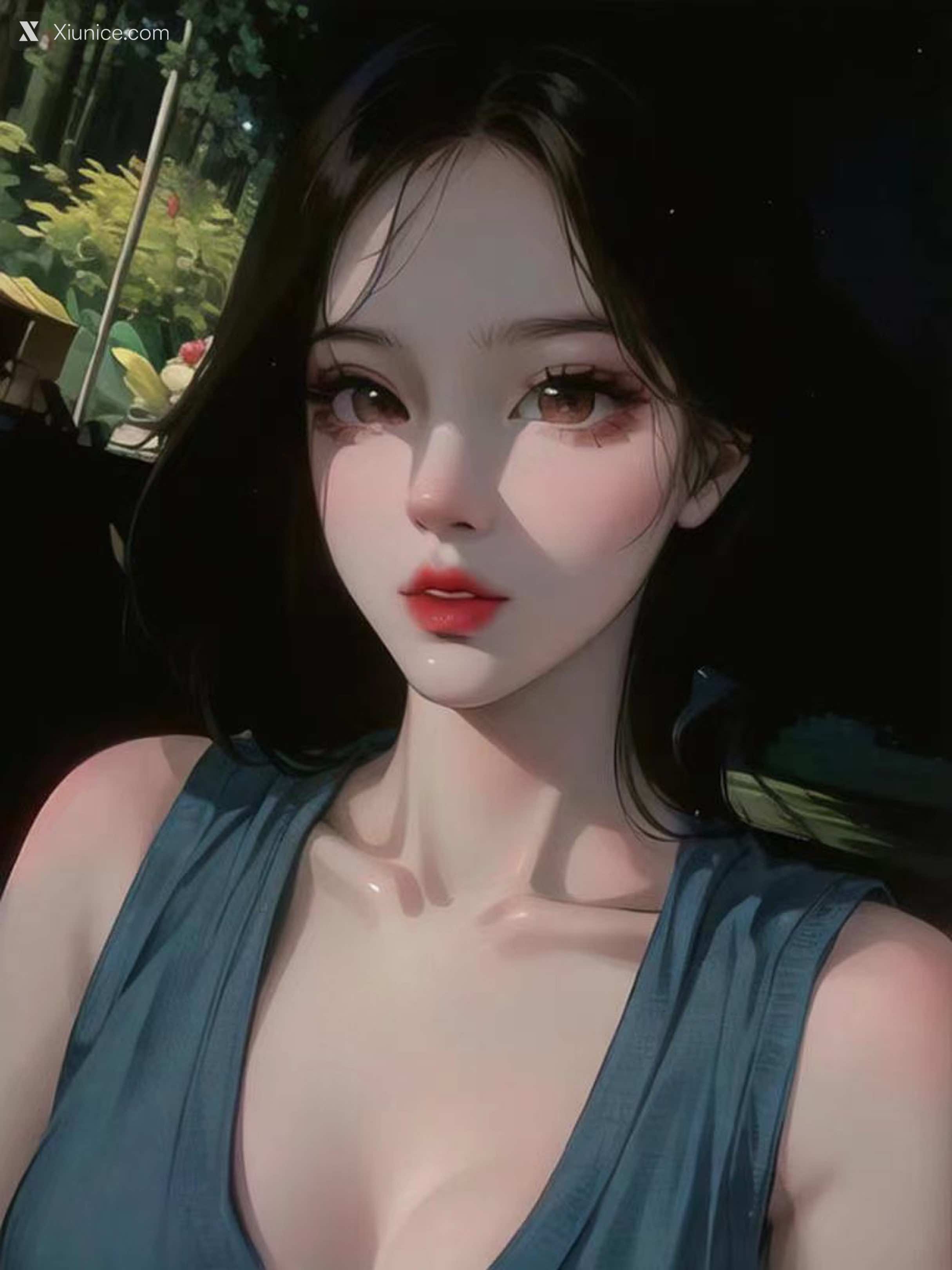 ShuangXi8018 各种户外人前露出，超市露着车灯大方走路 35