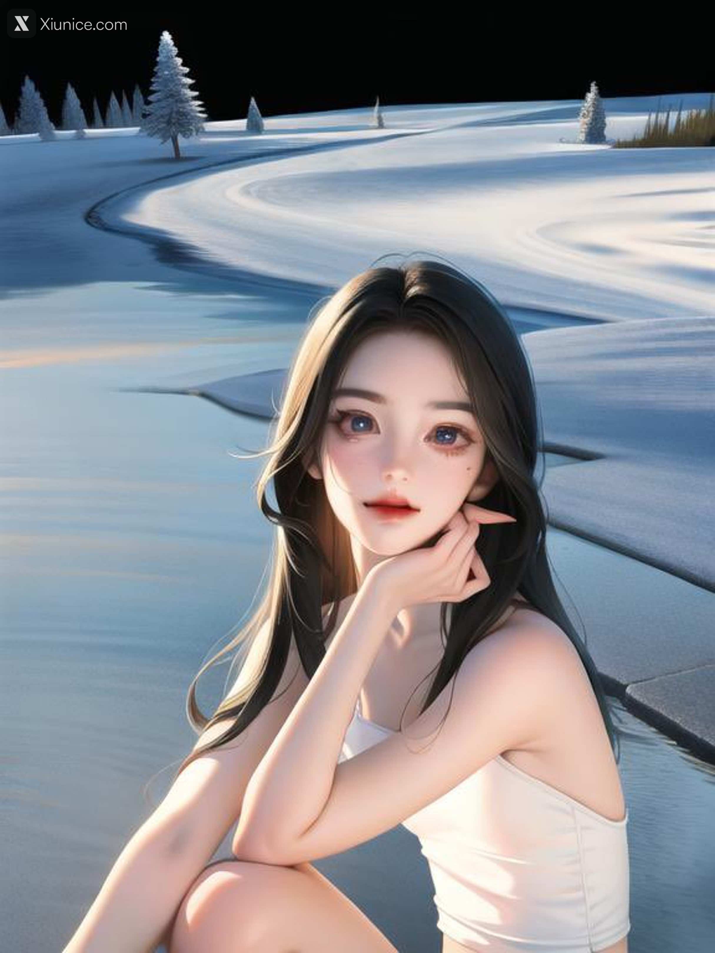 ShuangXi8018 各种户外人前露出，超市露着车灯大方走路 72