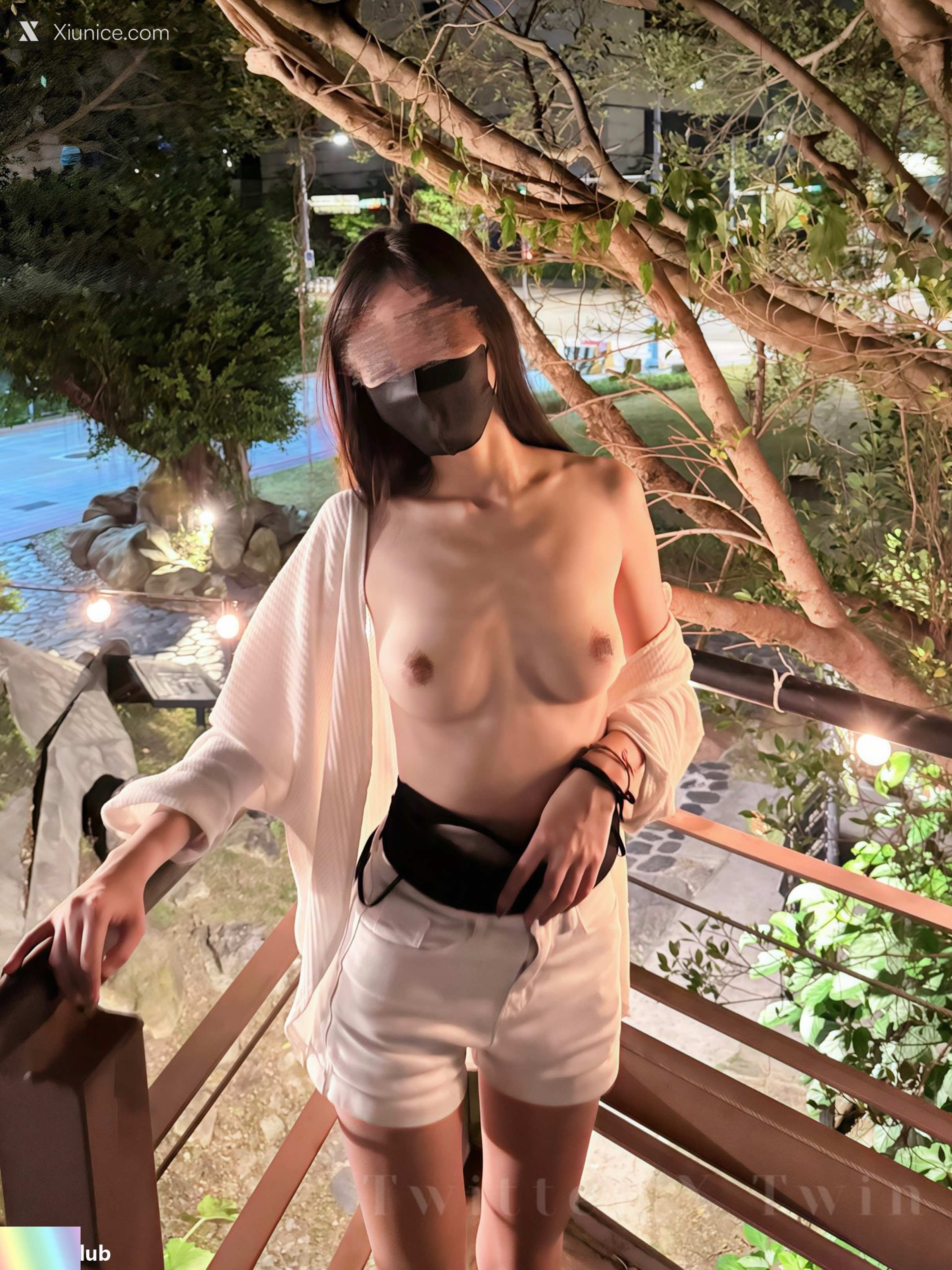 TWIN 才发现原来自己高潮的时候脚趾头会折起来了 反差白虎母狗人前露出调教 157