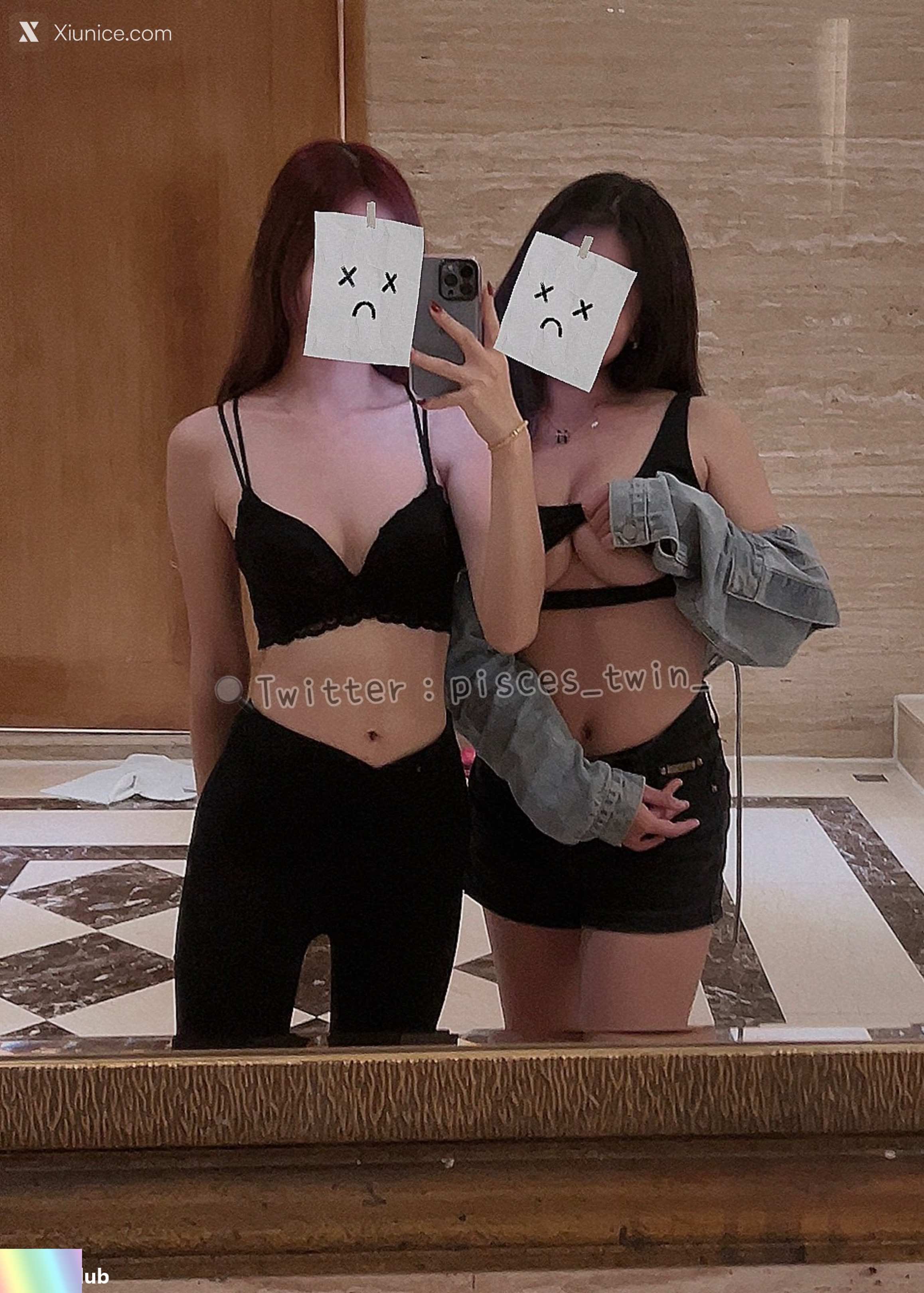 TWIN 才发现原来自己高潮的时候脚趾头会折起来了 反差白虎母狗人前露出调教 53