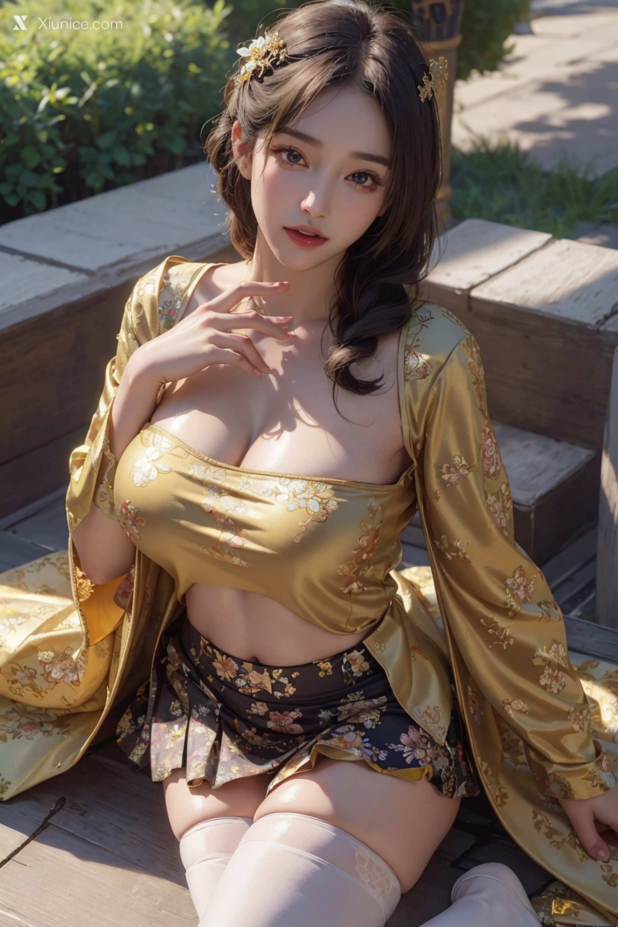 WAIFU8部作品合集 Flower Print 2
