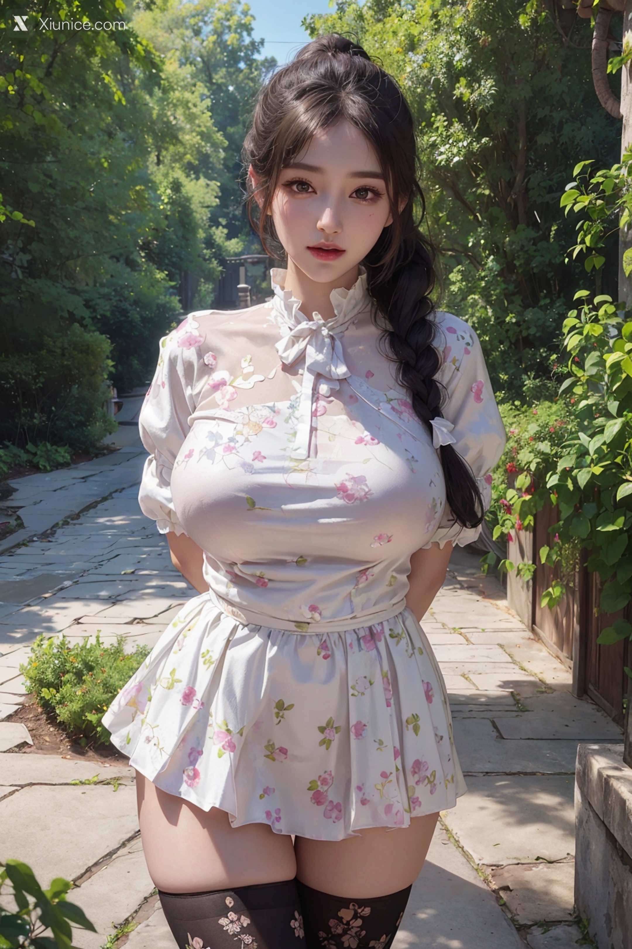 WAIFU8部作品合集 Flower Print 20