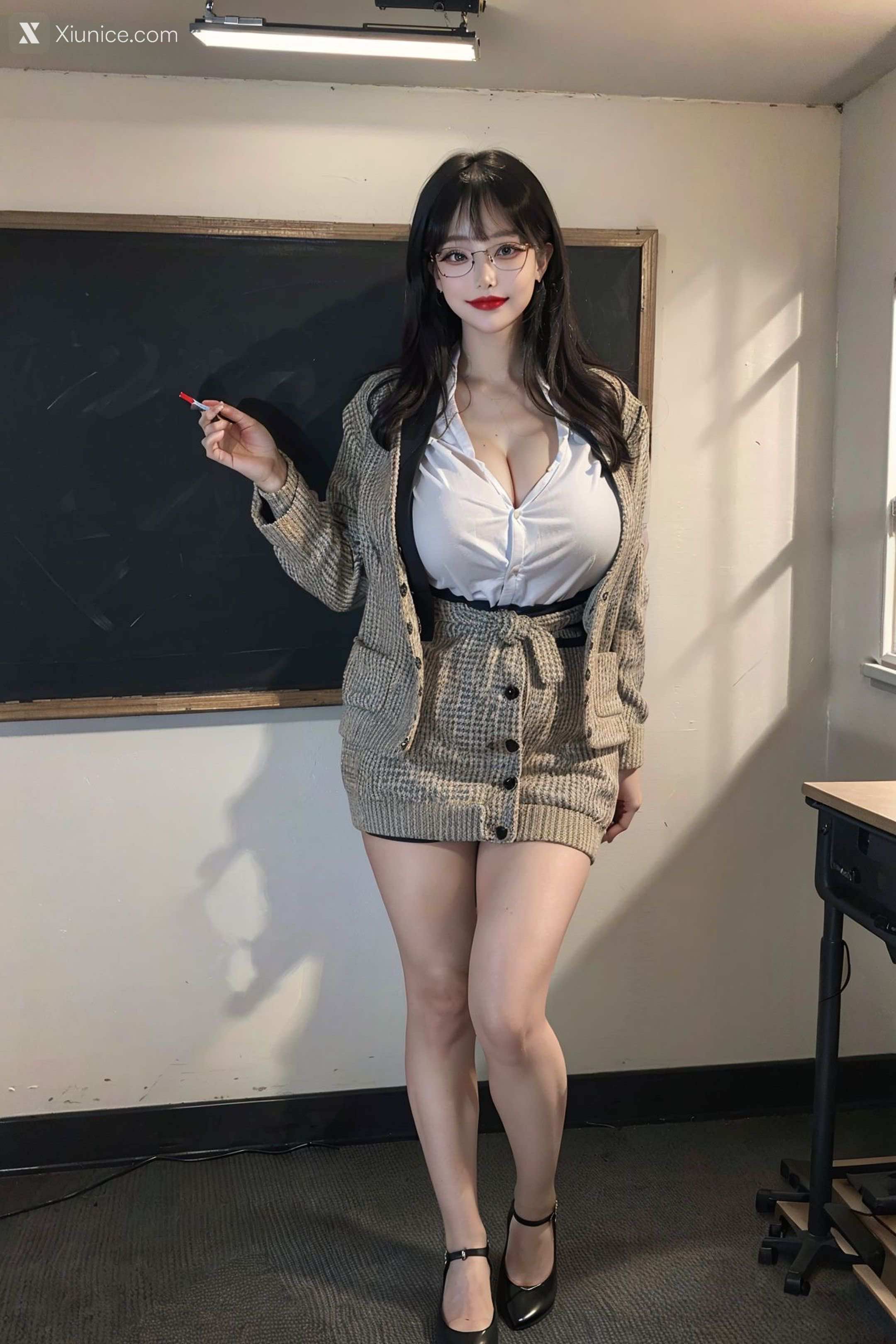 Kaiysx作品 Big Breasted Teacher 33