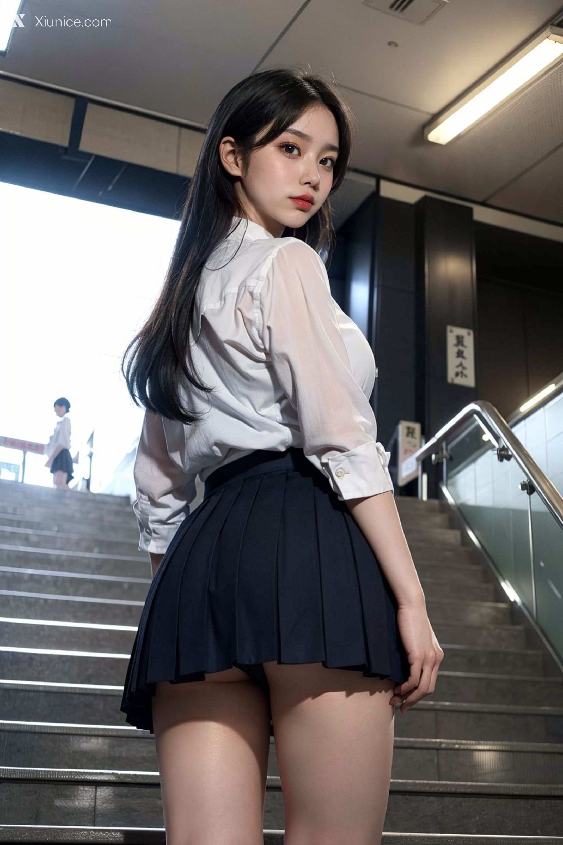 Kaiysx作品 Staircase Voyeur 50