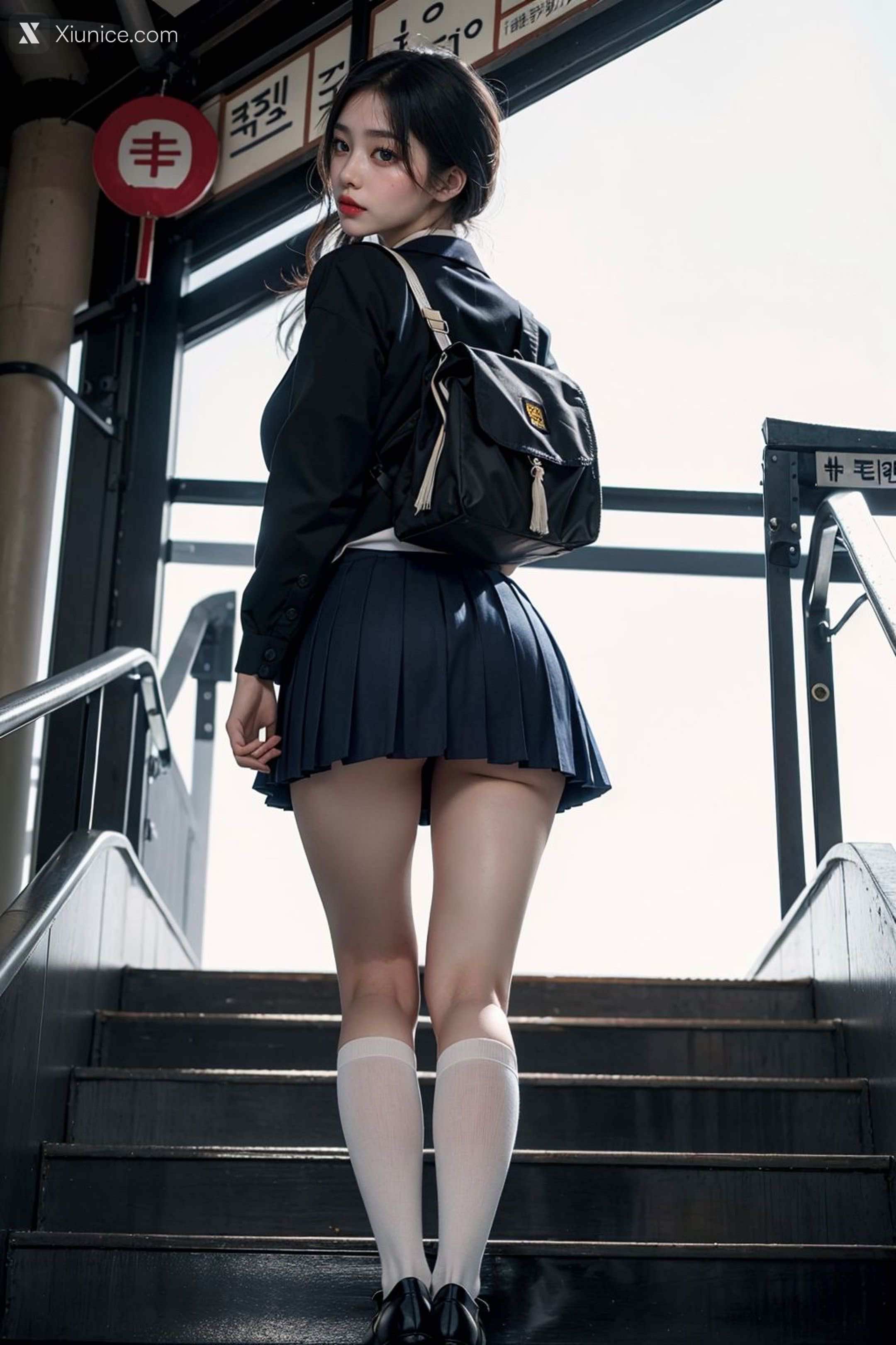 Kaiysx作品 Staircase Voyeur 53