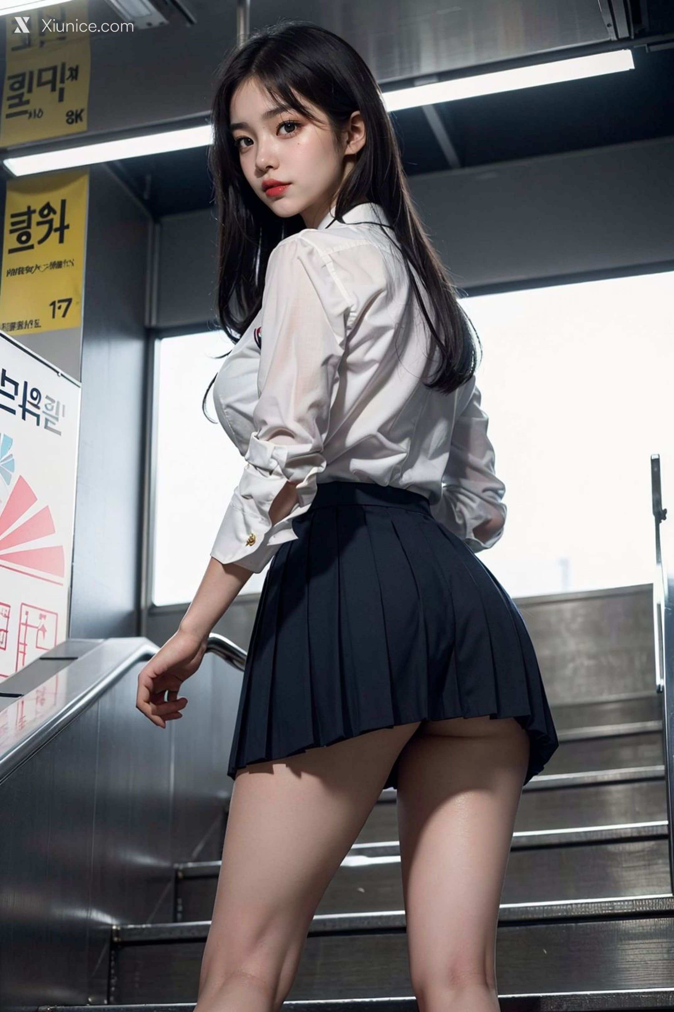 Kaiysx作品 Staircase Voyeur 56