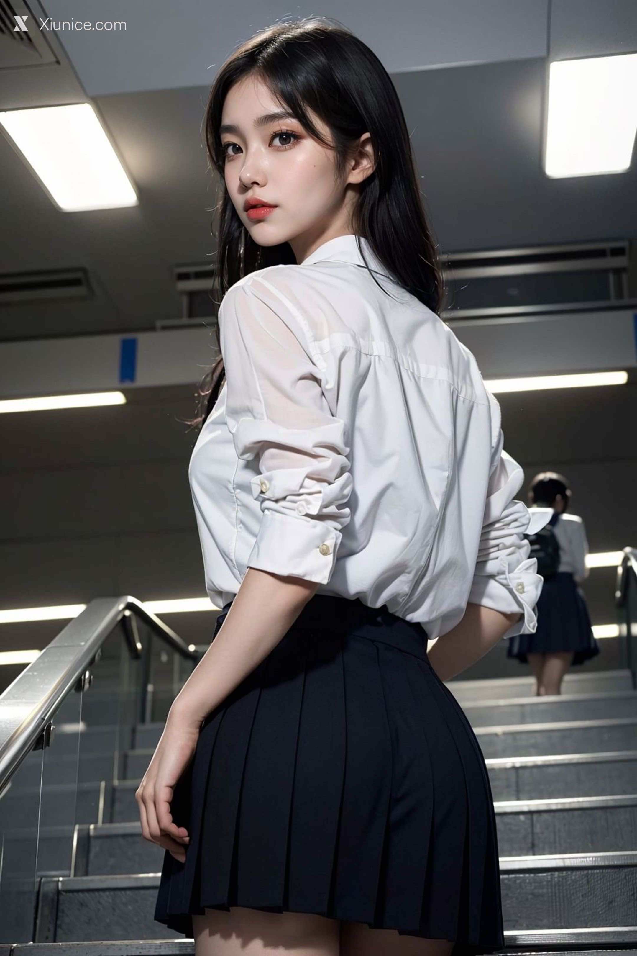 Kaiysx作品 Staircase Voyeur 58