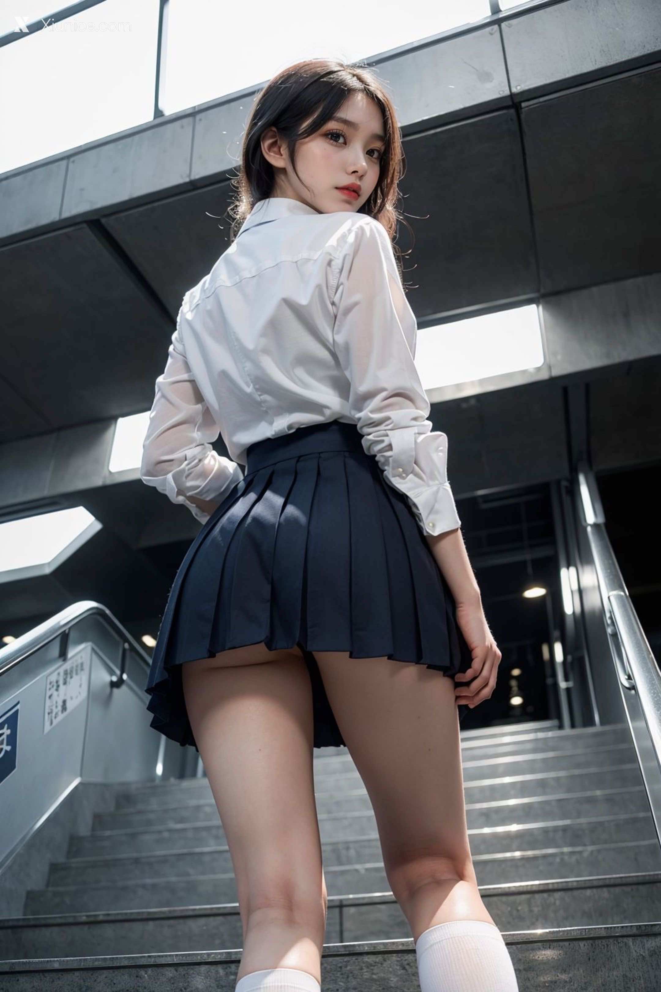 Kaiysx作品 Staircase Voyeur 59