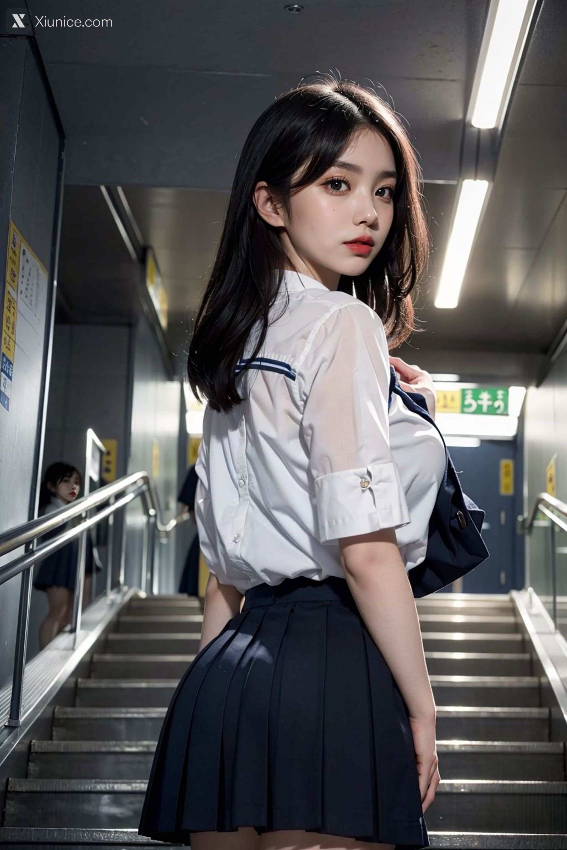 Kaiysx作品 Staircase Voyeur 67