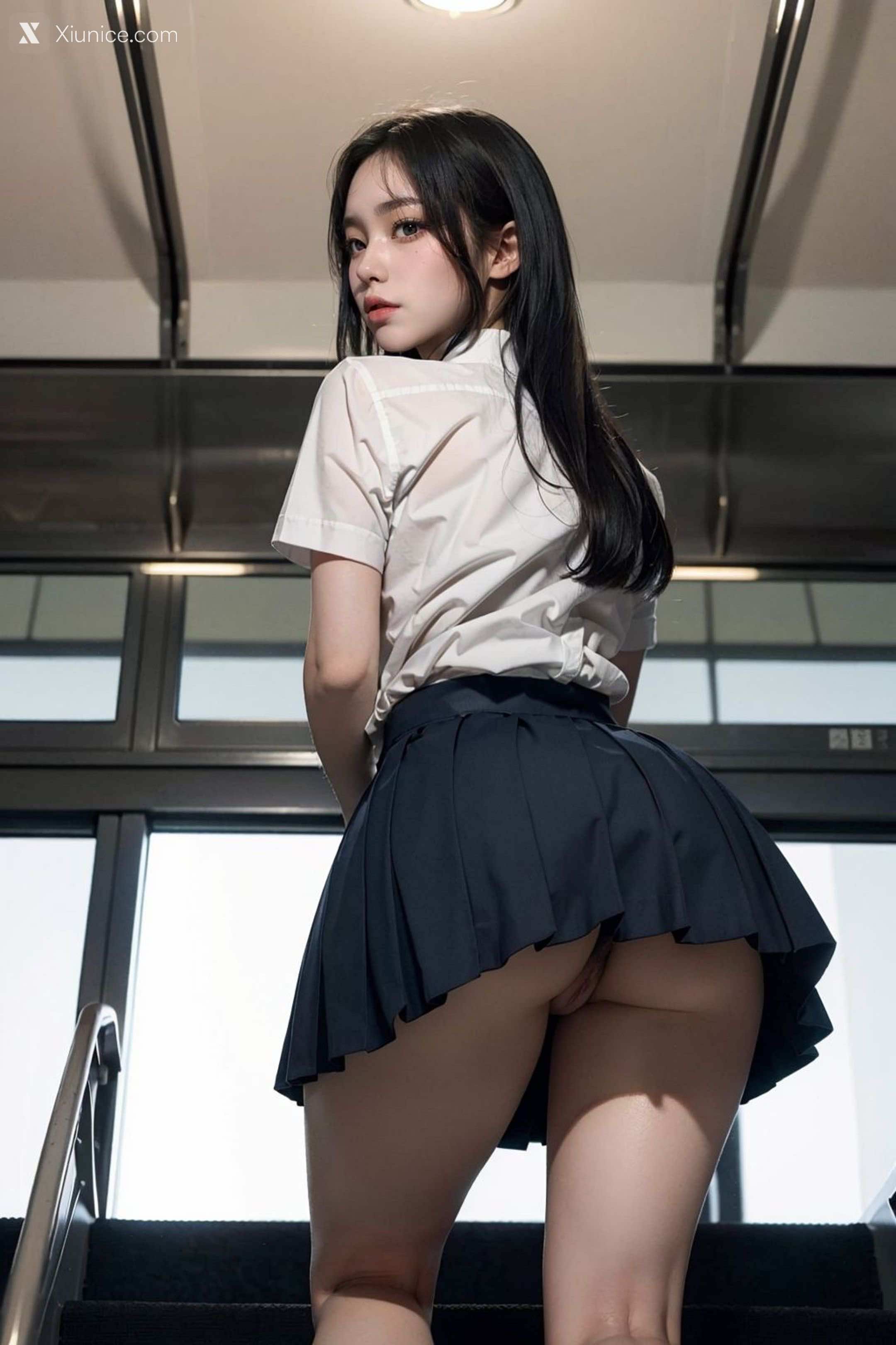 Kaiysx作品 Staircase Voyeur 74