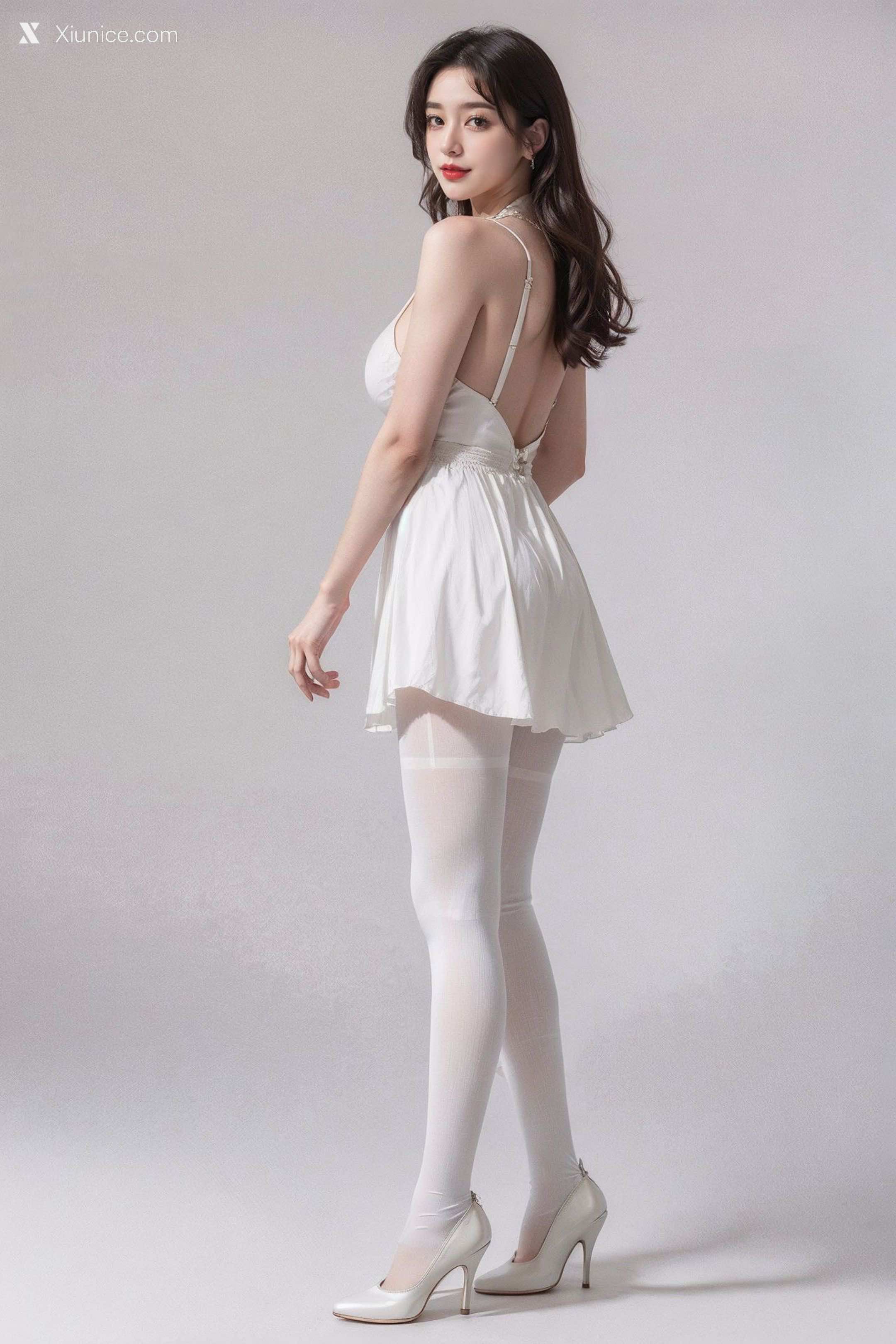 Kaiysx作品 White Stockings 123