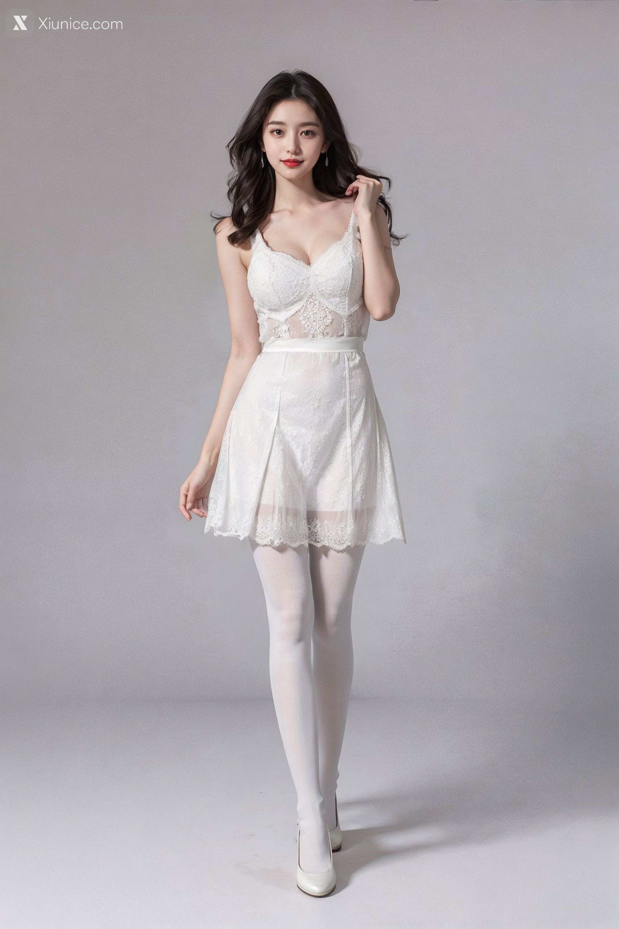 Kaiysx作品 White Stockings 17