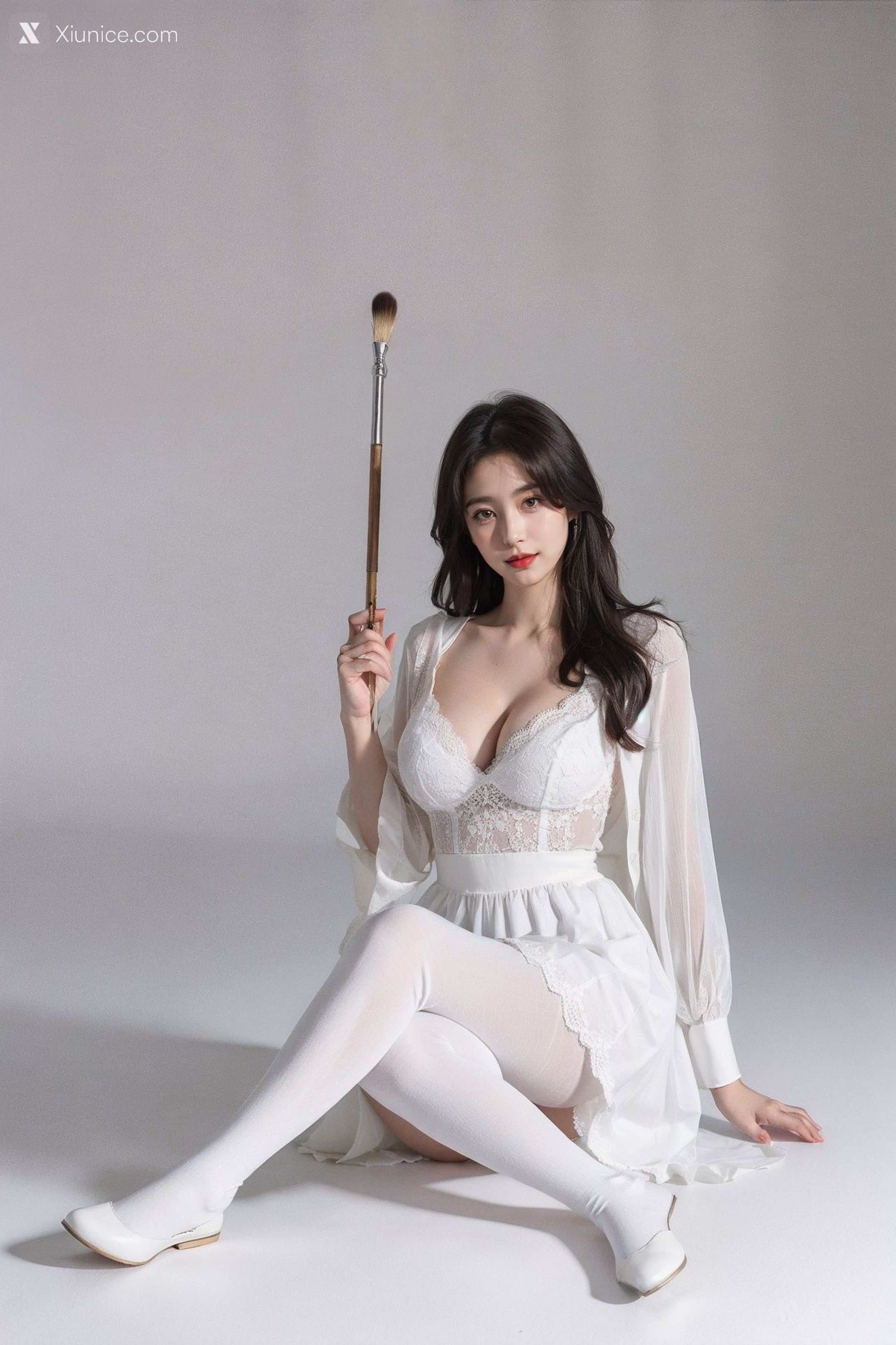 Kaiysx作品 White Stockings 21
