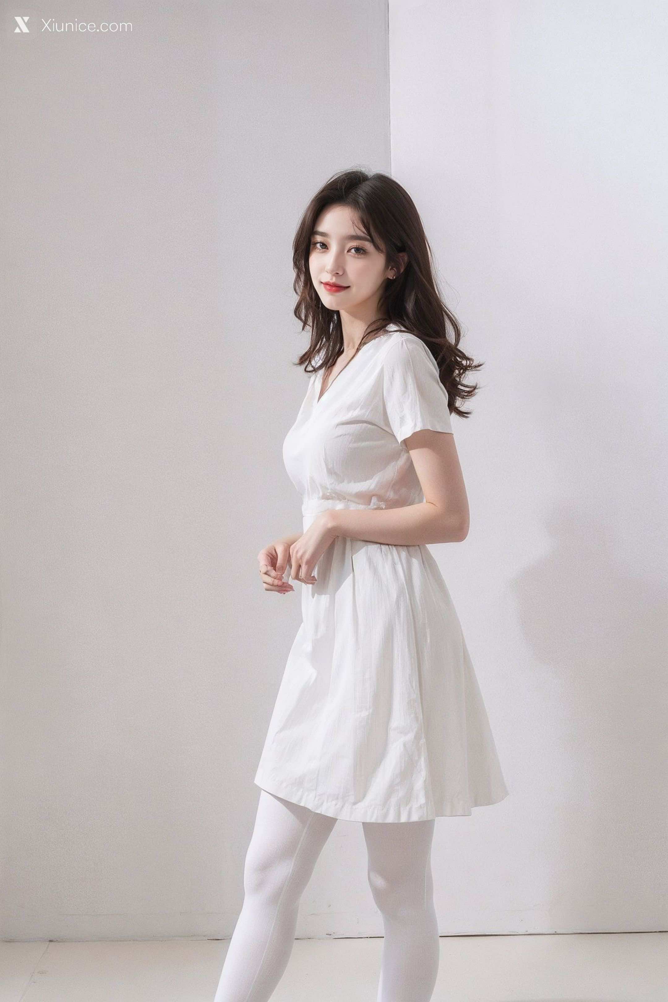 Kaiysx作品 White Stockings 4