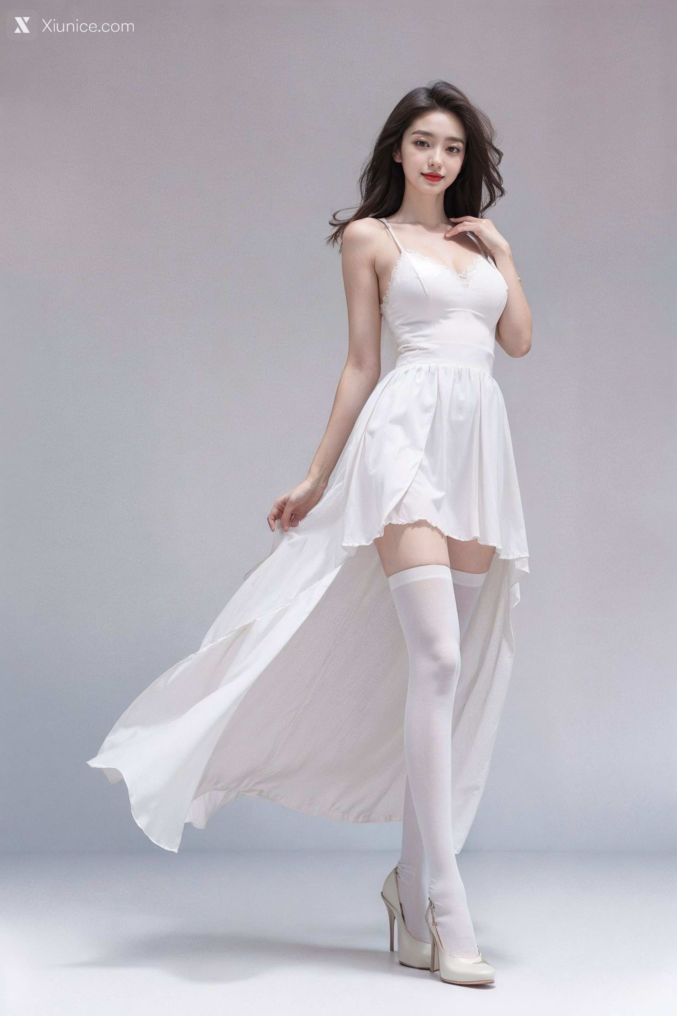 Kaiysx作品 White Stockings 49