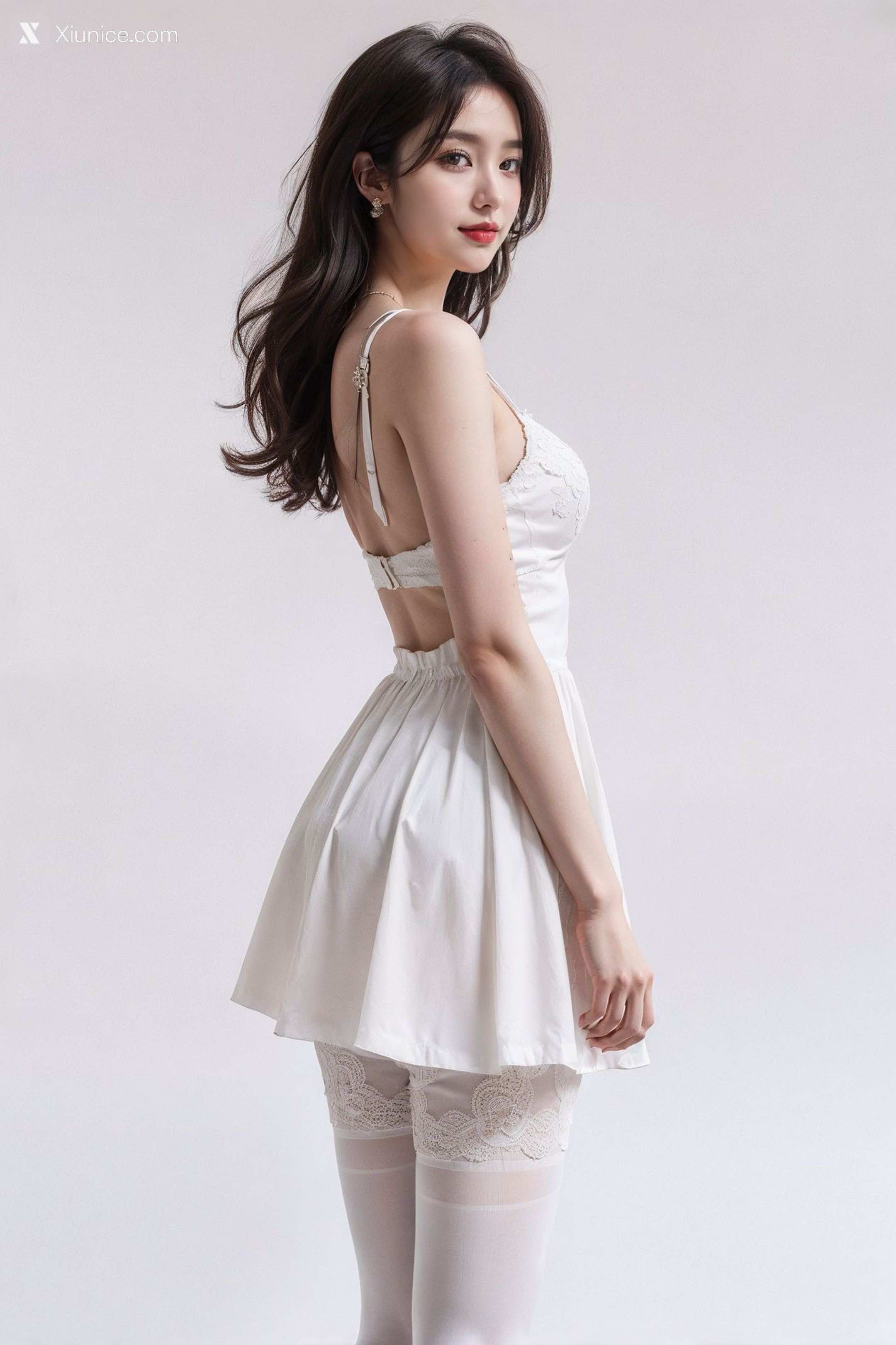 Kaiysx作品 White Stockings 51