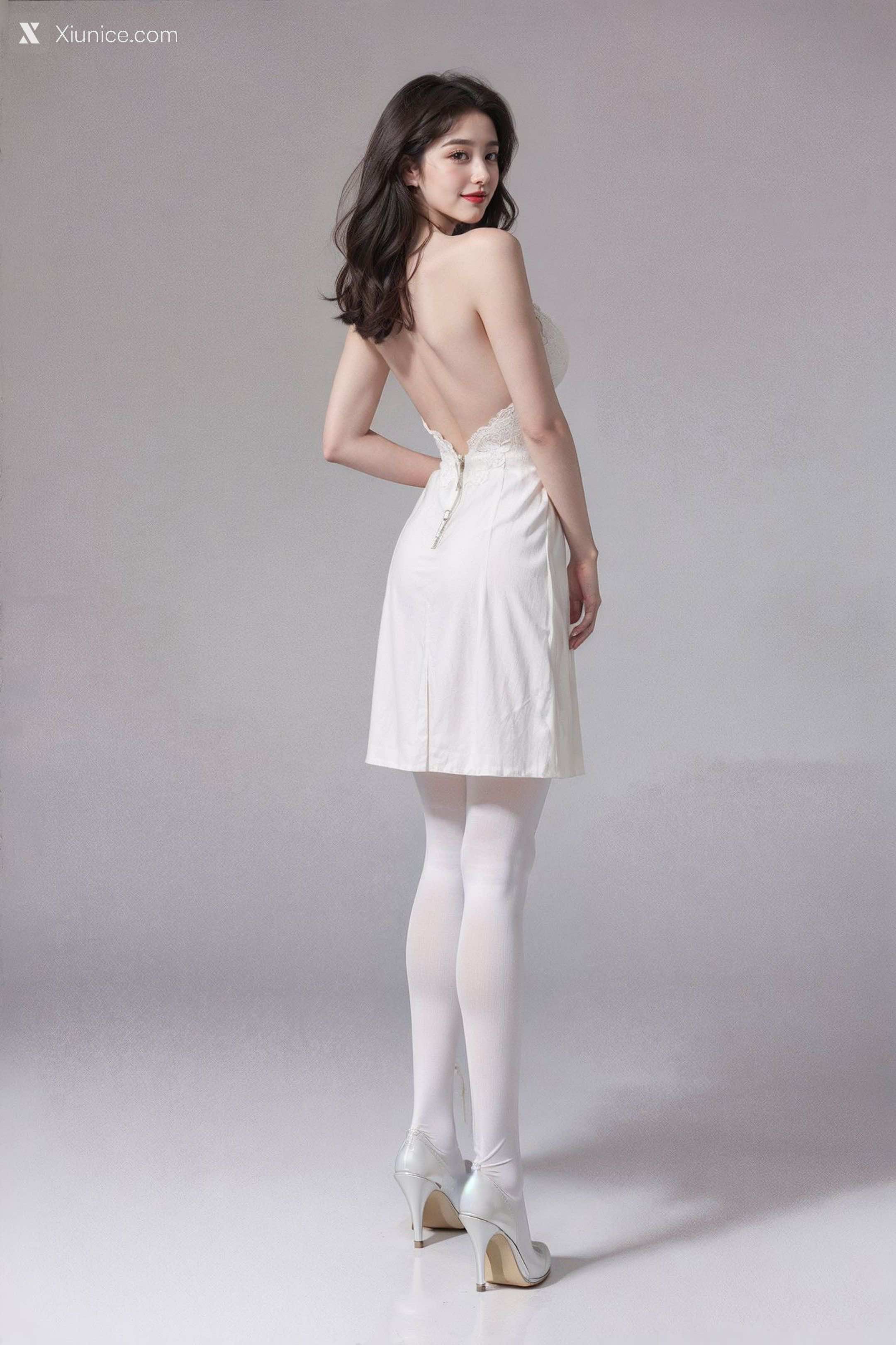 Kaiysx作品 White Stockings 54