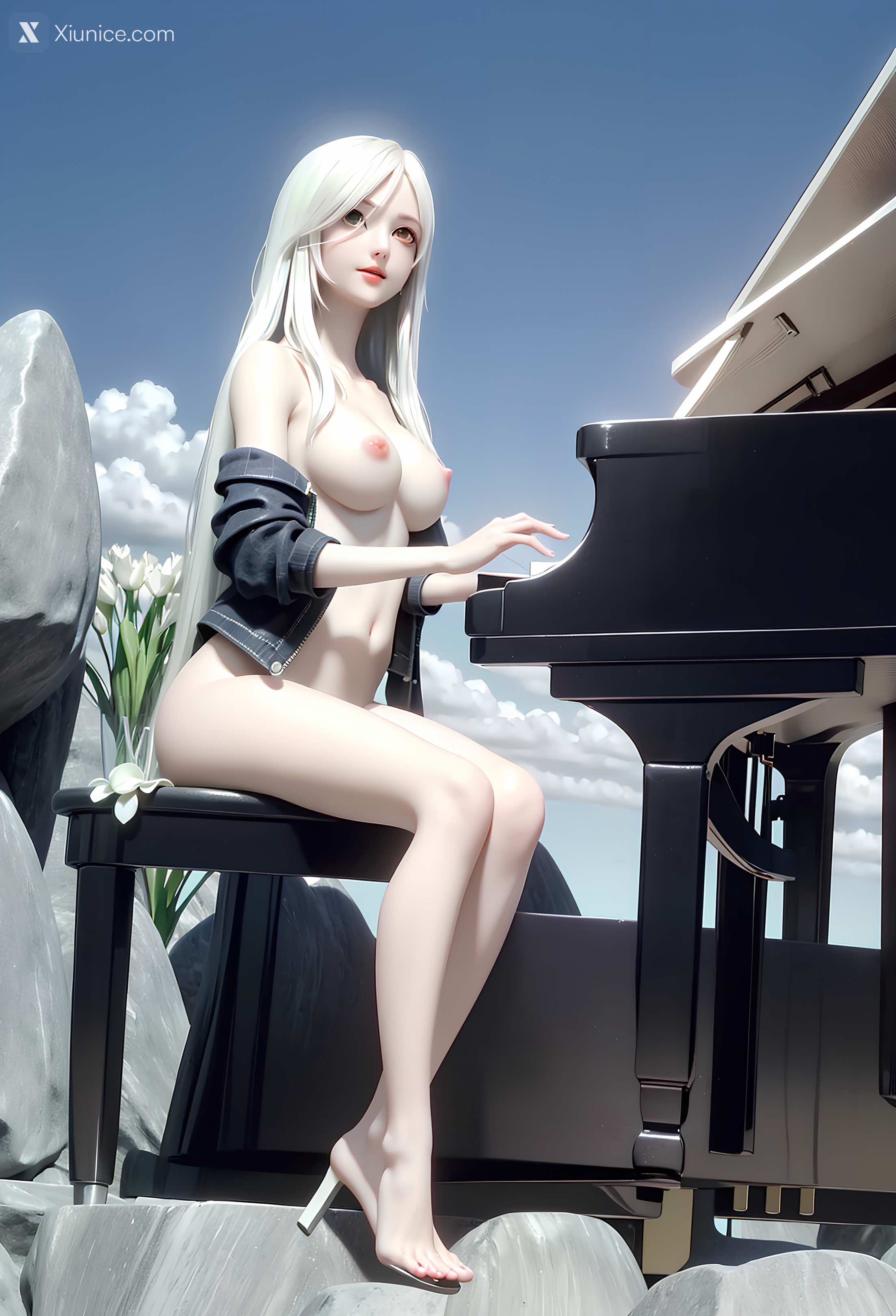 AI Girl Xiunice.com 从红月开始 十七妹妹 十七 裸 19