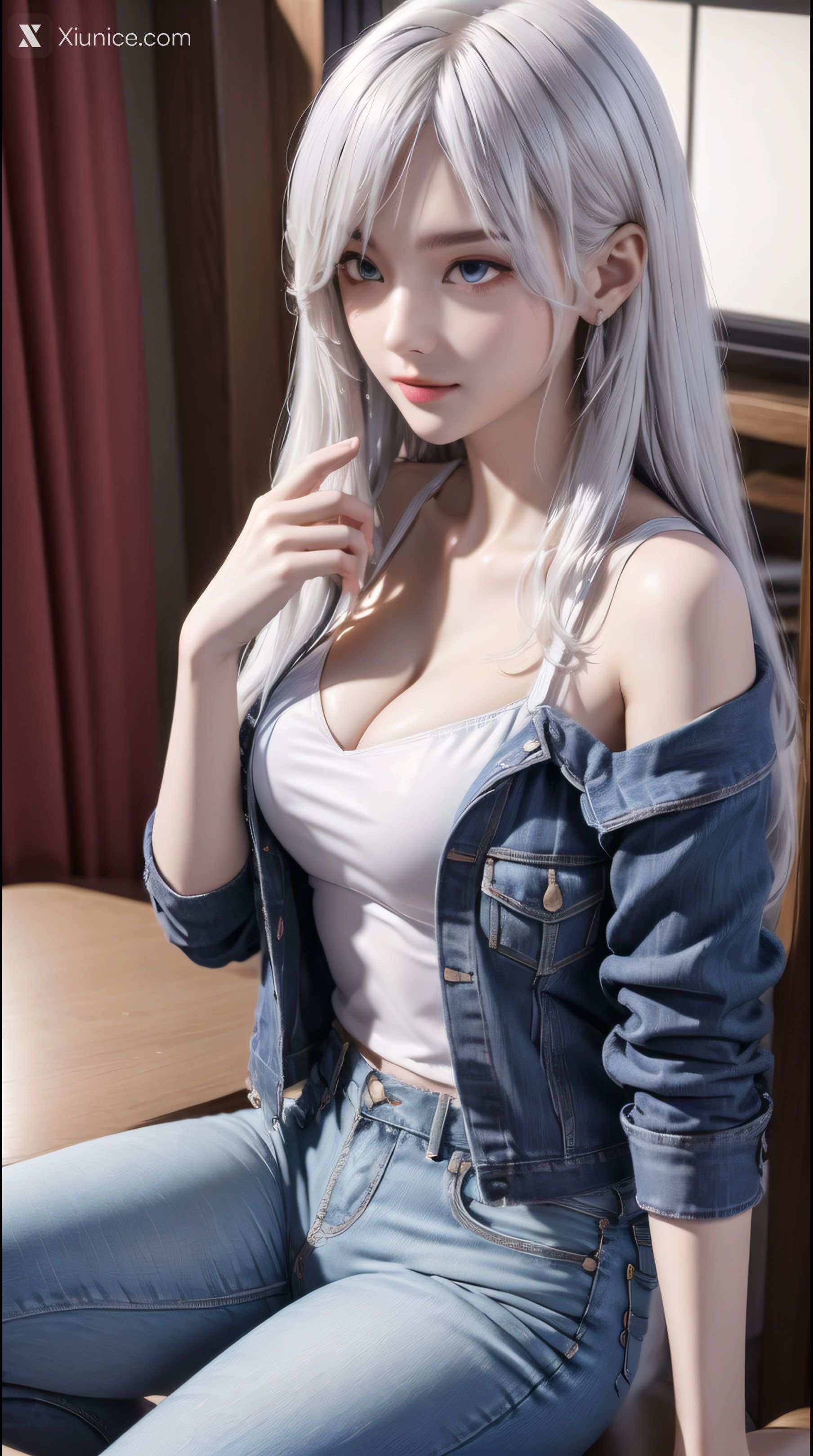 AI Girl Xiunice.com 从红月开始 十七妹妹 18