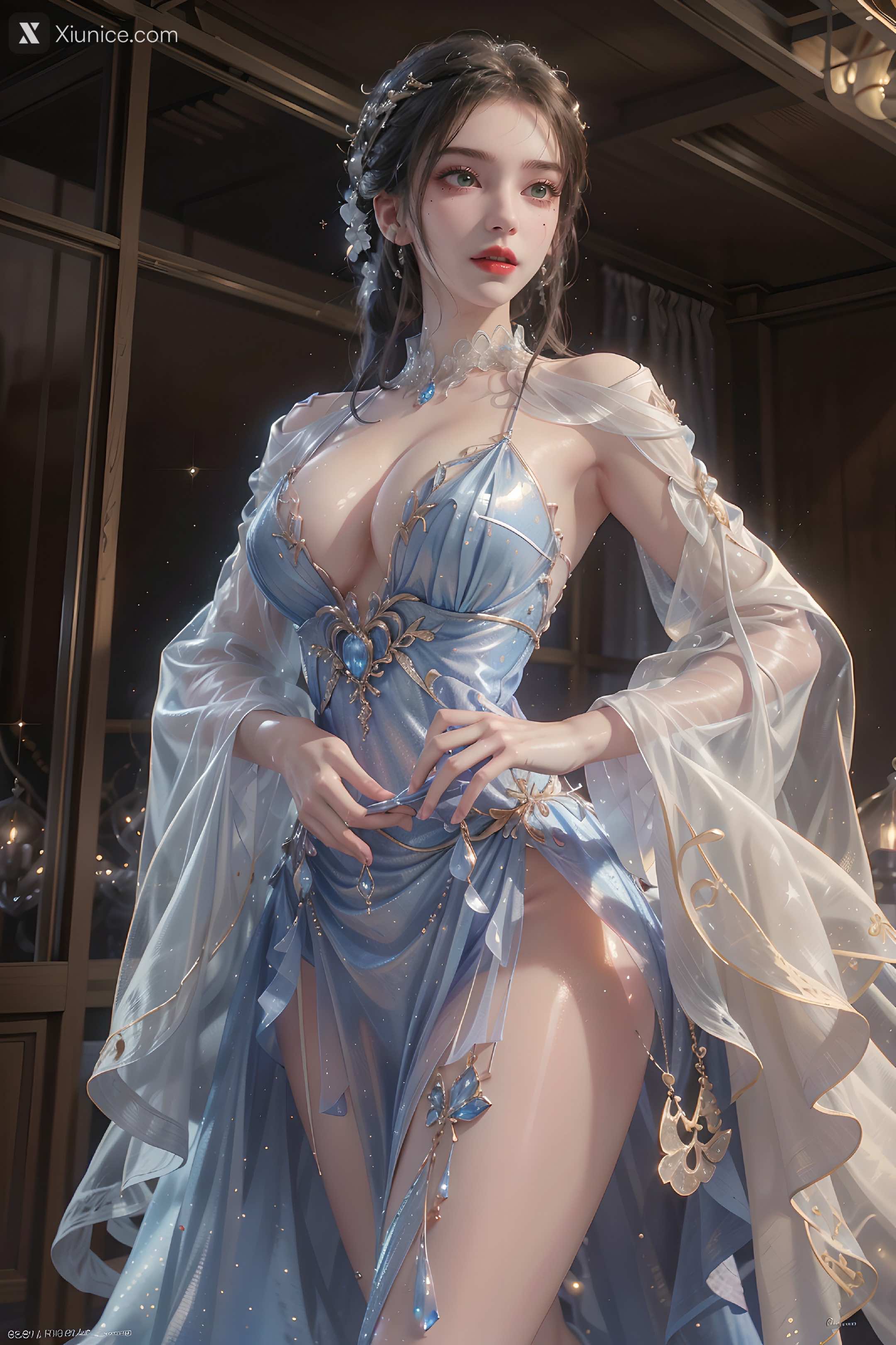 AI Girl Xiunice.com 仙逆 李慕婉 性感丰满 10