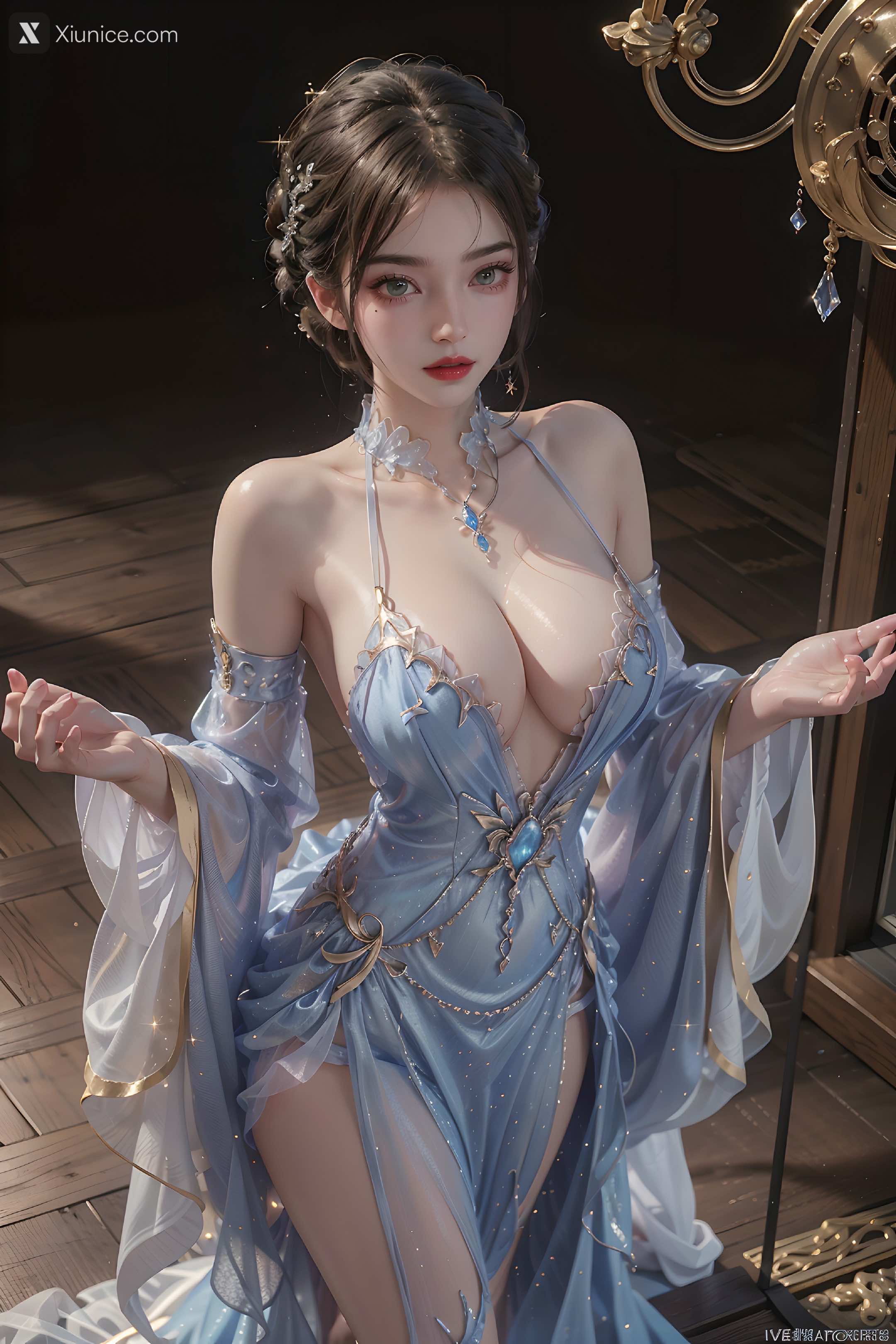 AI Girl Xiunice.com 仙逆 李慕婉 性感丰满 15