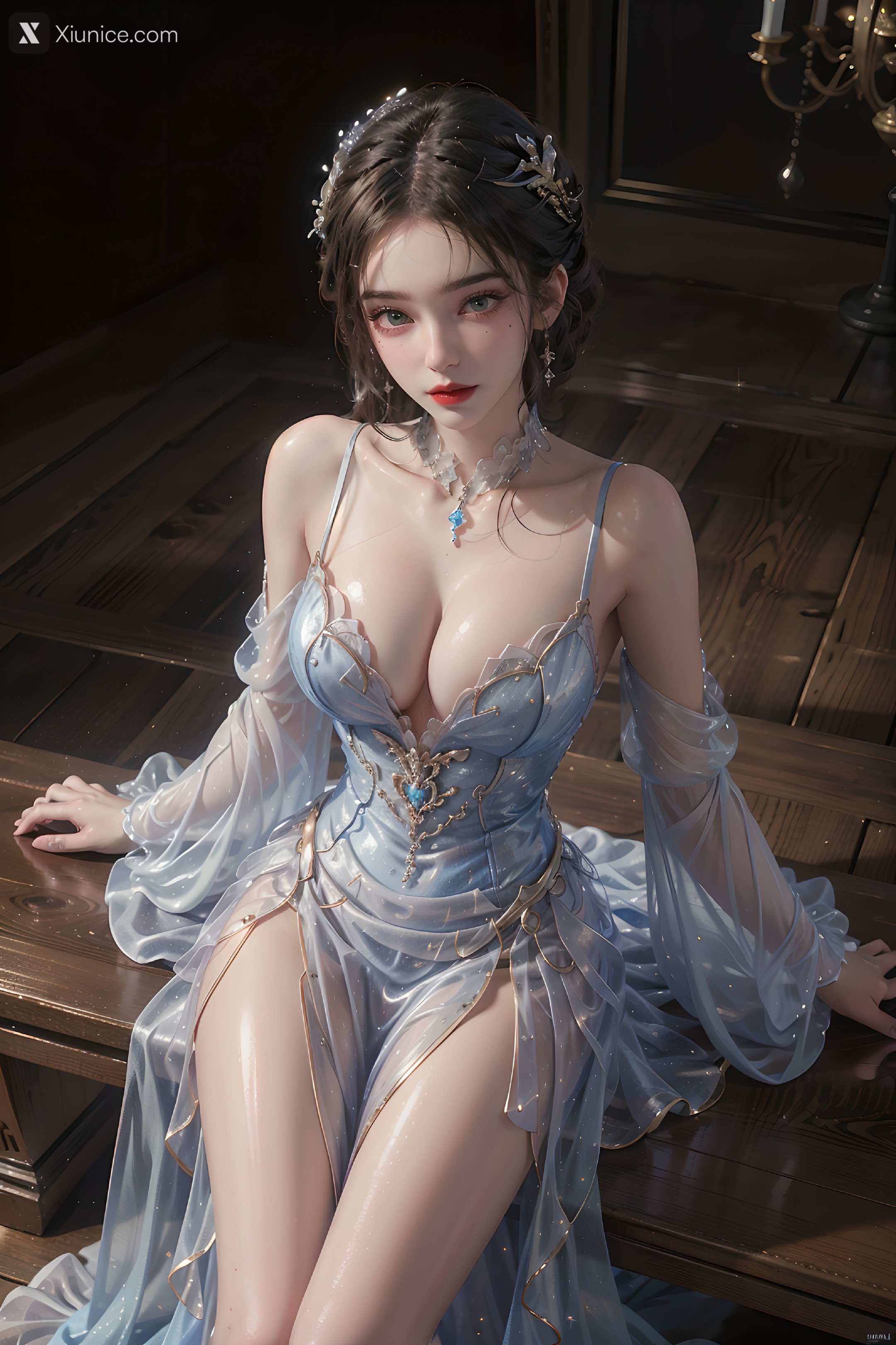 AI Girl Xiunice.com 仙逆 李慕婉 性感丰满 16