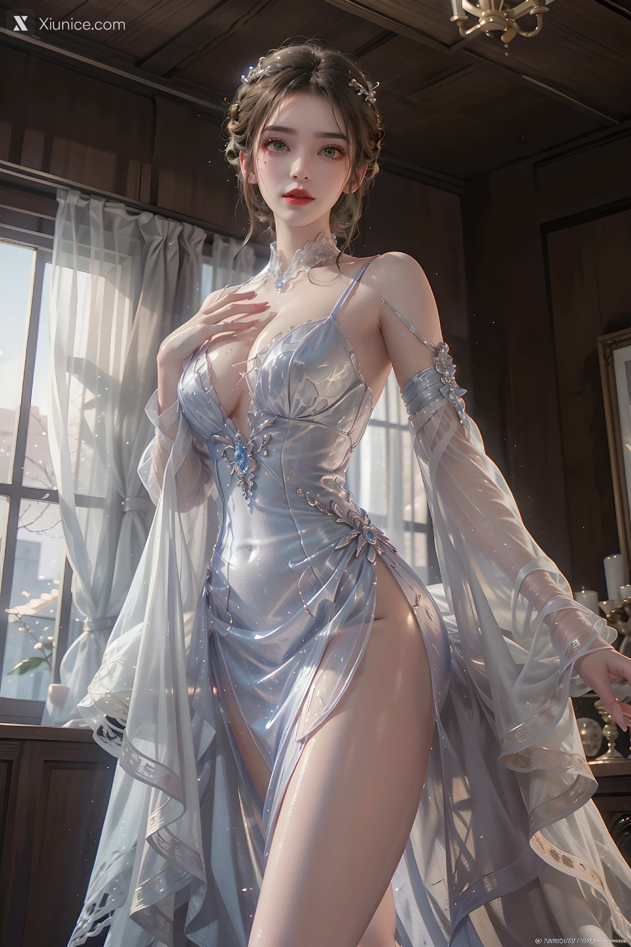AI Girl Xiunice.com 仙逆 李慕婉 性感丰满 19