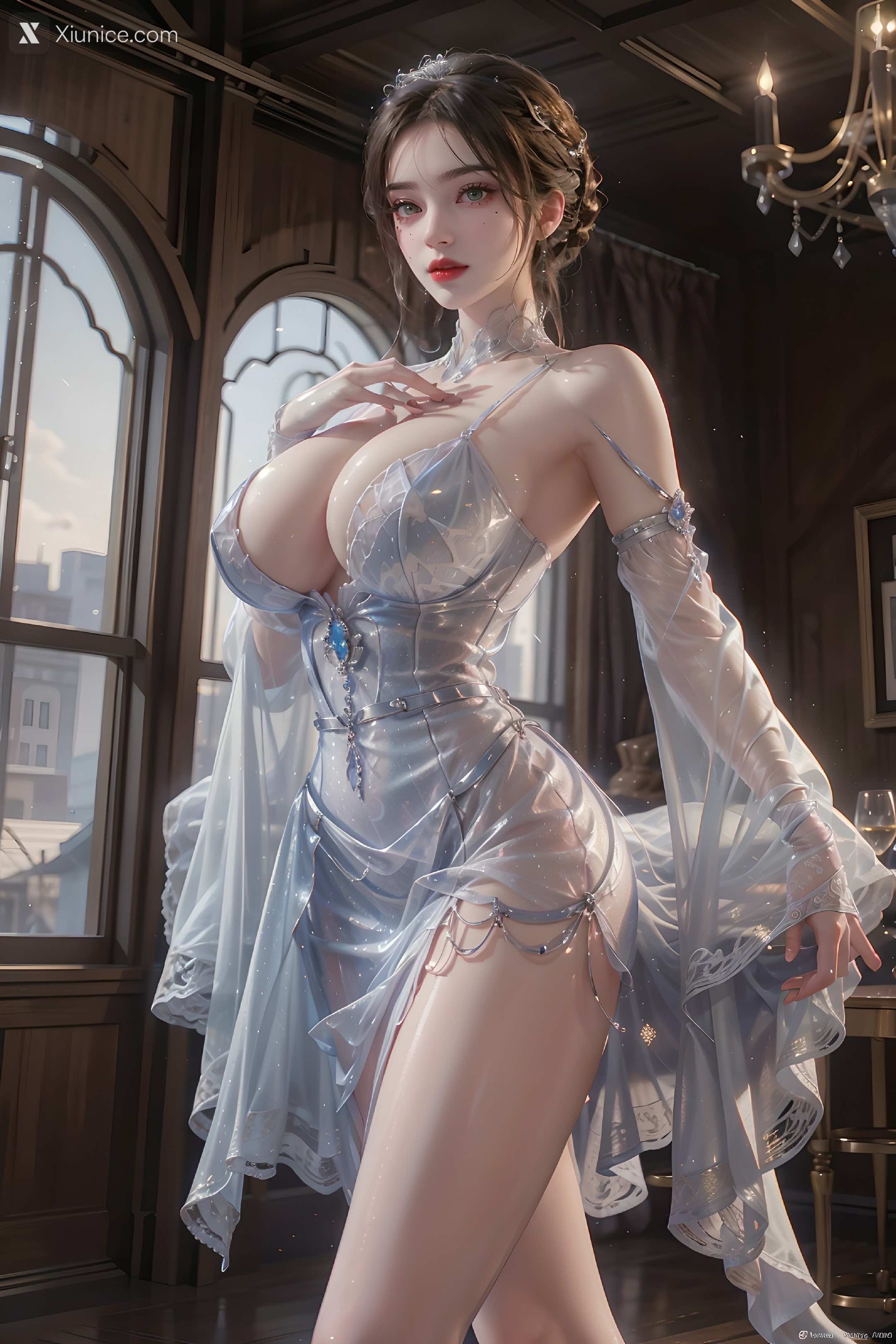 AI Girl Xiunice.com 仙逆 李慕婉 性感丰满 21
