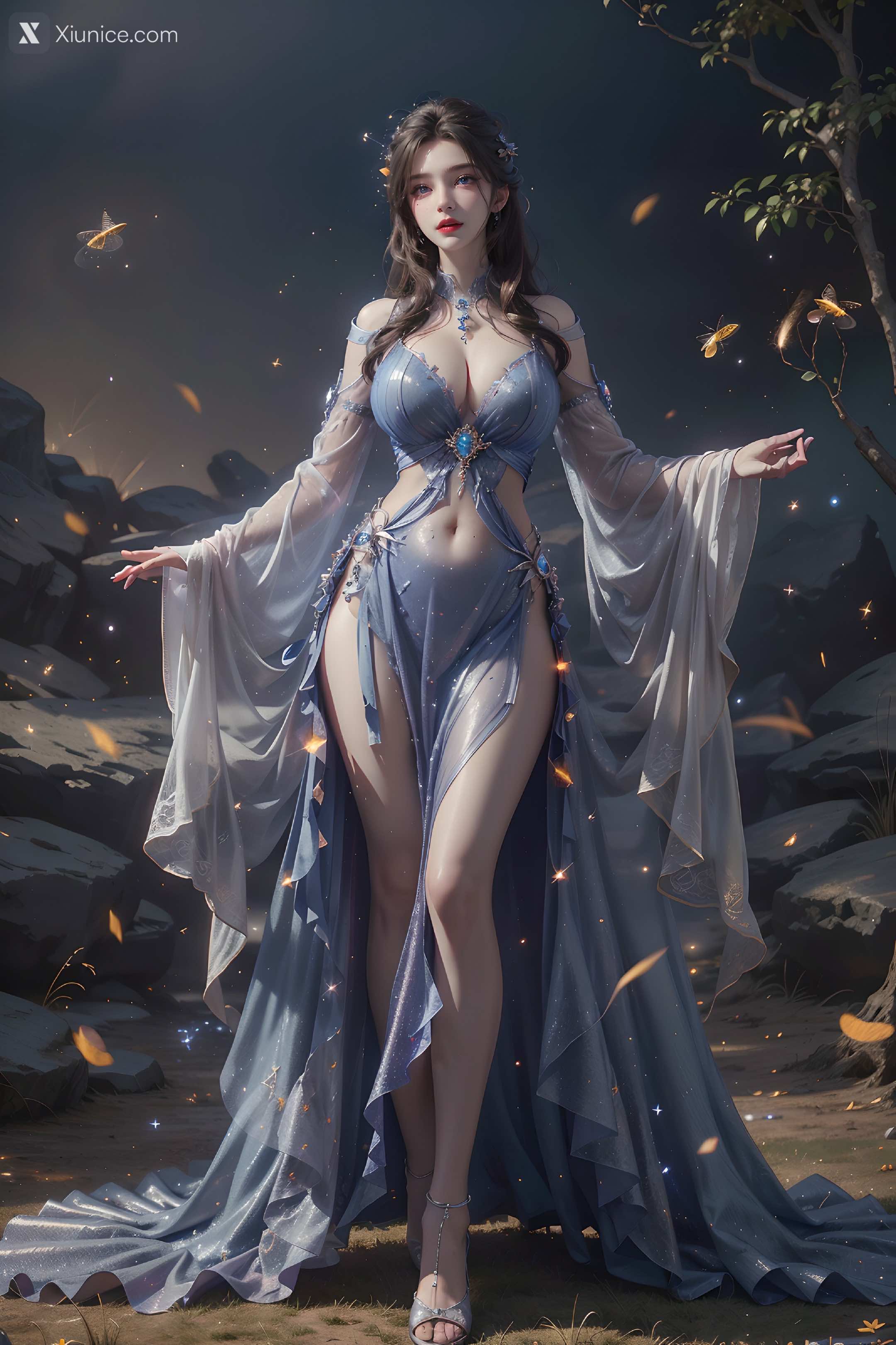 AI Girl Xiunice.com 仙逆 李慕婉 性感丰满 34