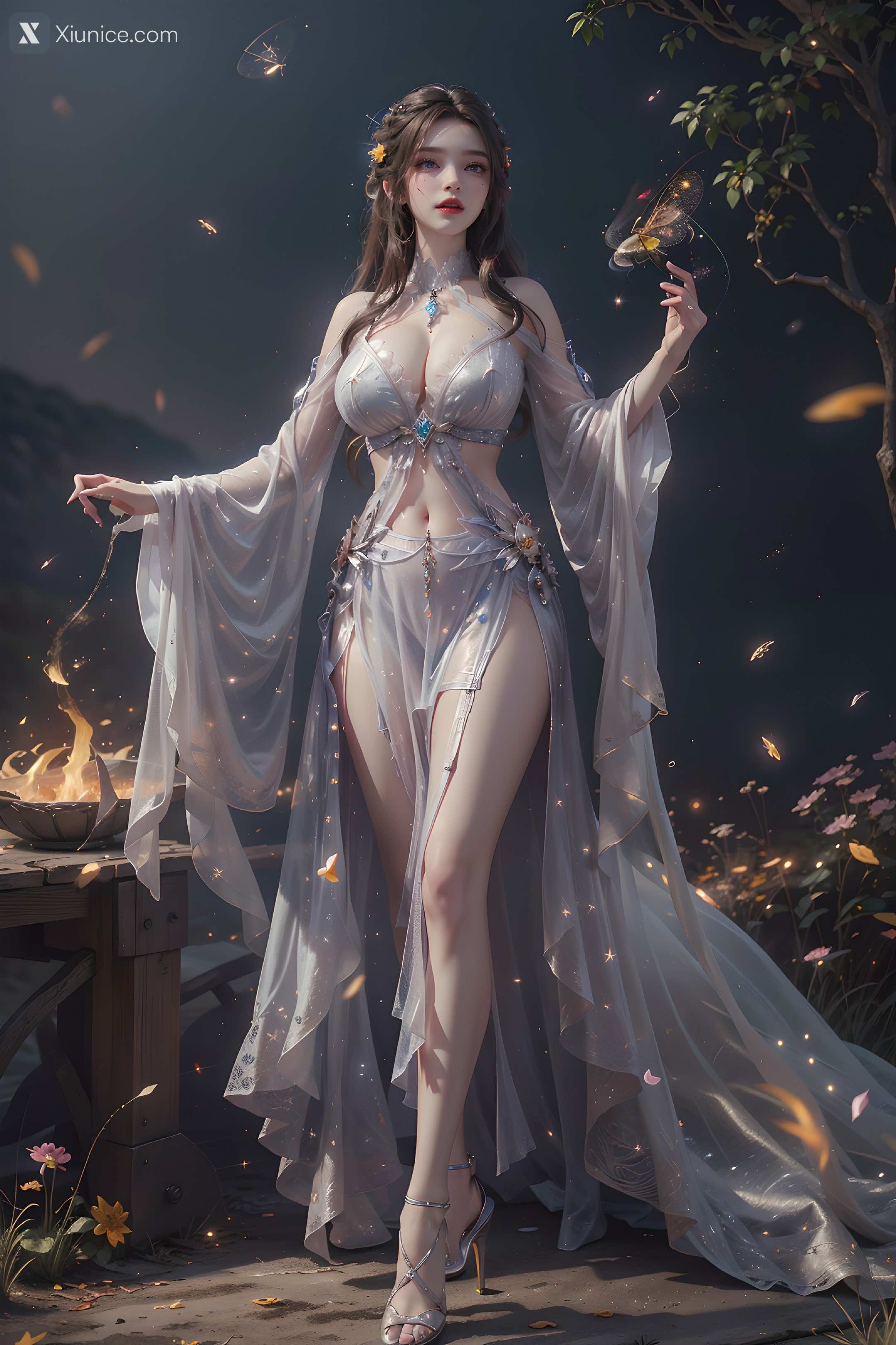 AI Girl Xiunice.com 仙逆 李慕婉 性感丰满 35