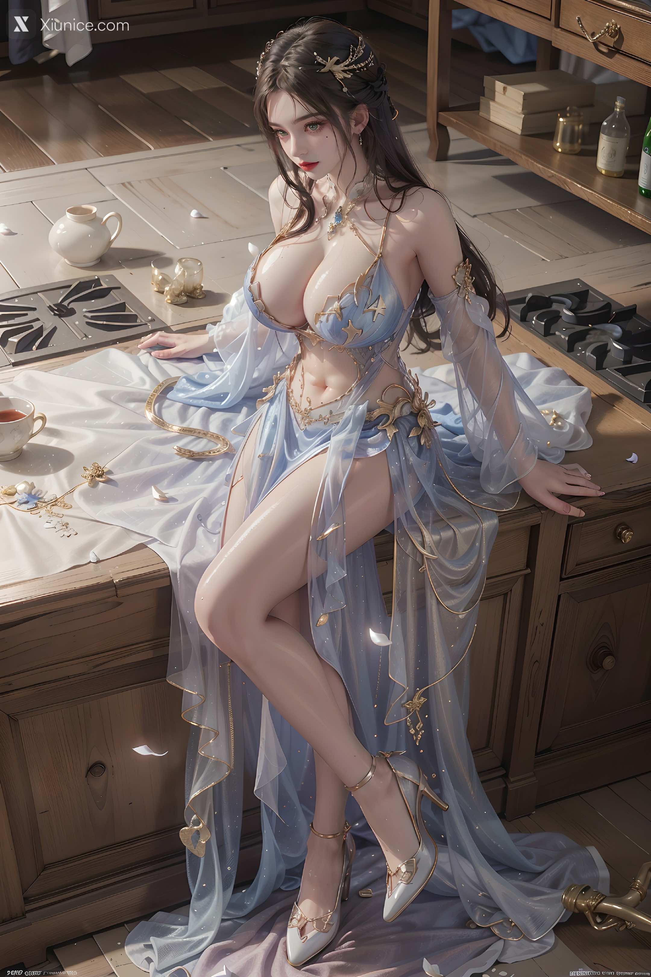 AI Girl Xiunice.com 仙逆 李慕婉 性感丰满 42