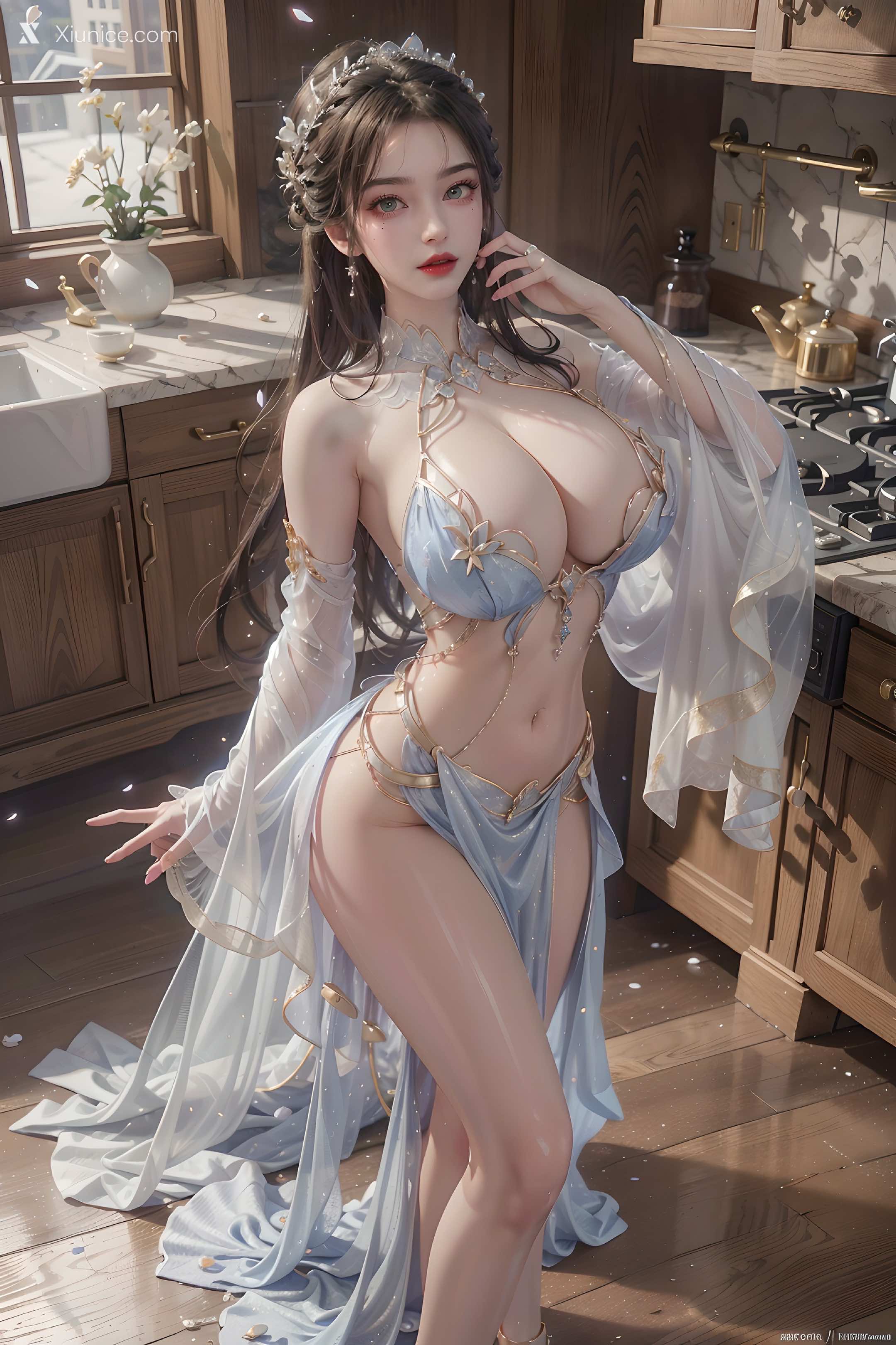 AI Girl Xiunice.com 仙逆 李慕婉 性感丰满 44