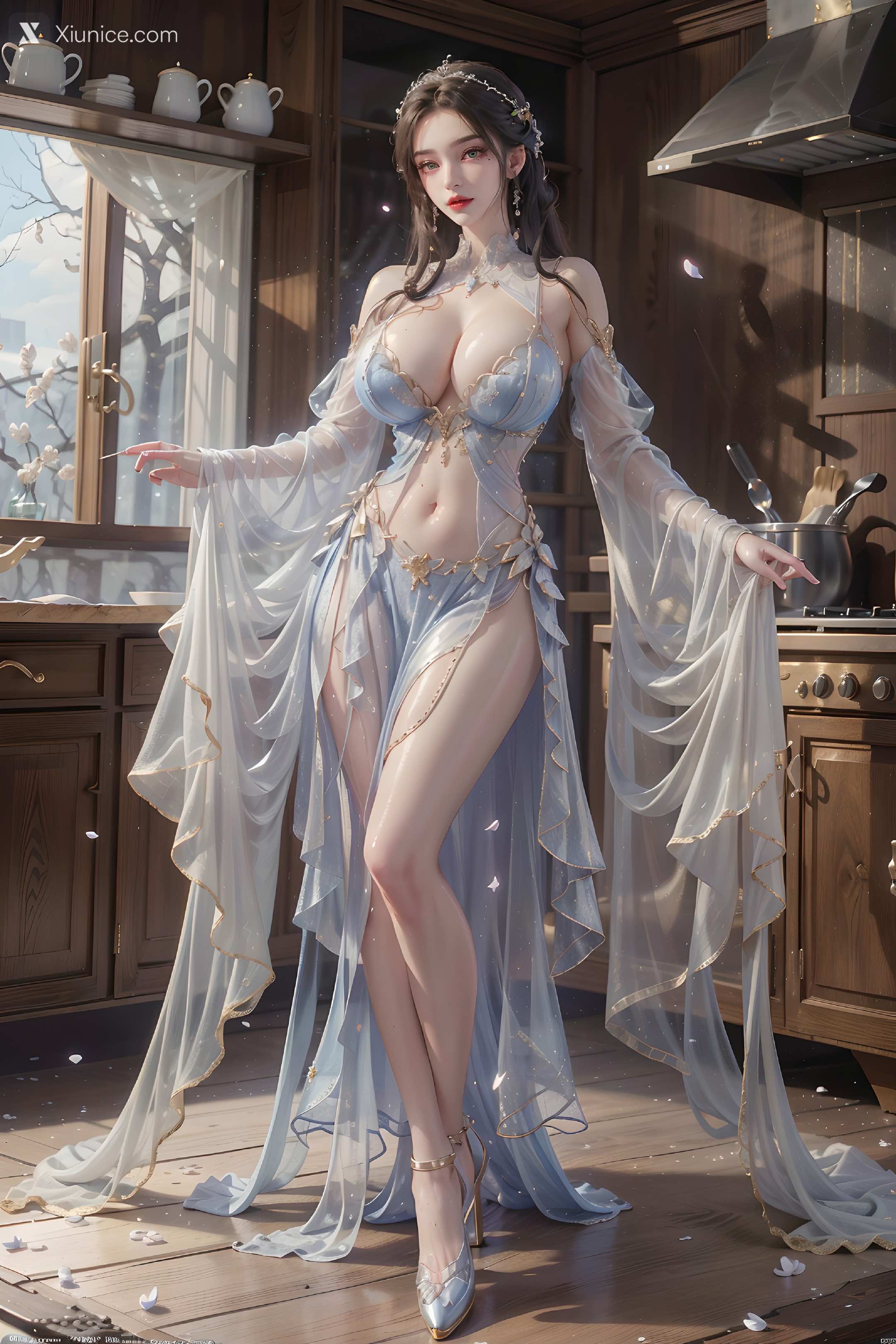 AI Girl Xiunice.com 仙逆 李慕婉 性感丰满 60