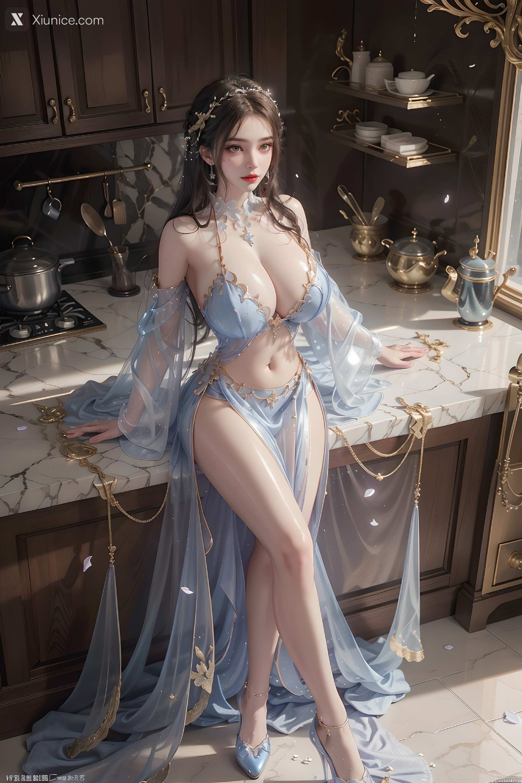 AI Girl Xiunice.com 仙逆 李慕婉 性感丰满 67