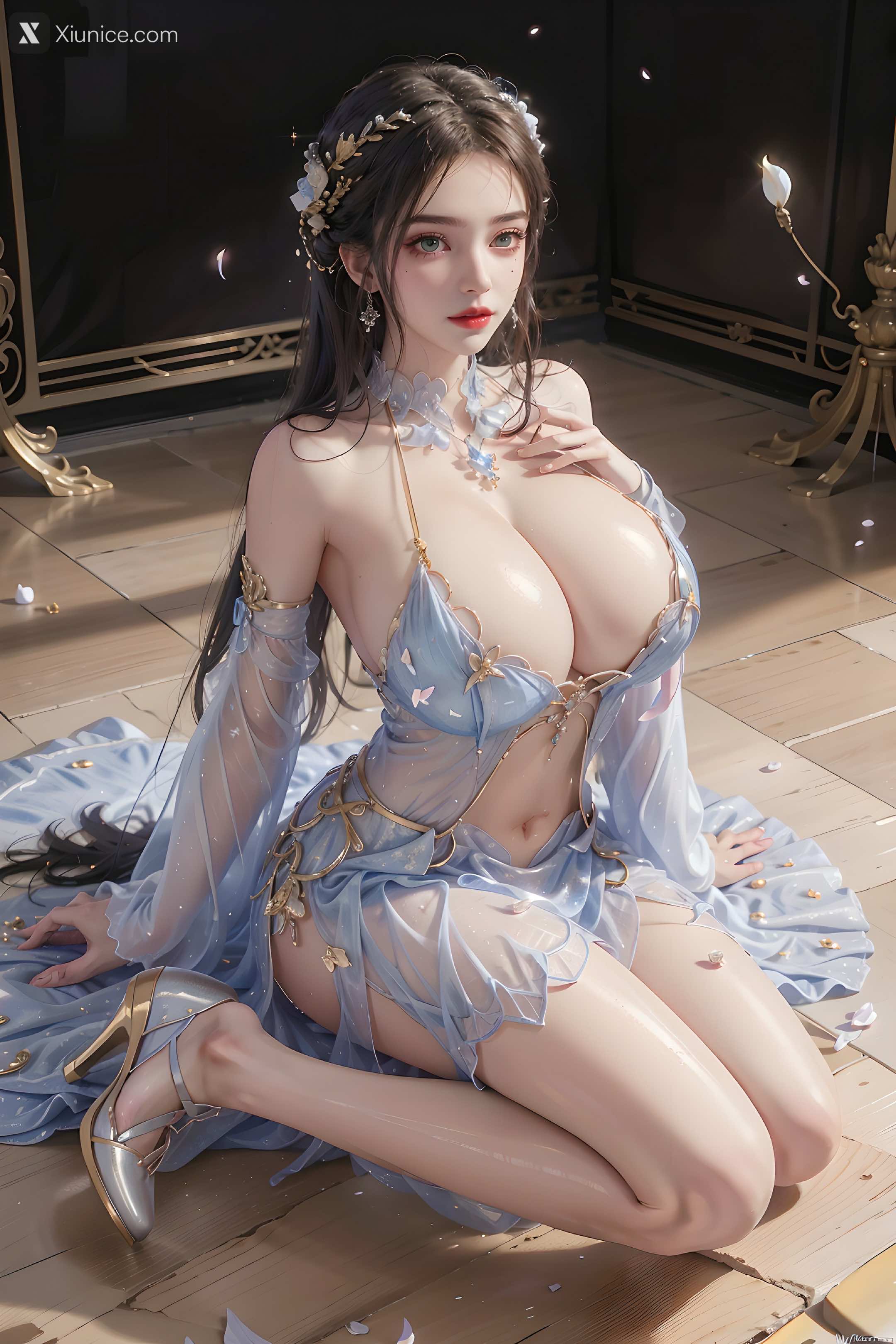 AI Girl Xiunice.com 仙逆 李慕婉 性感丰满 7