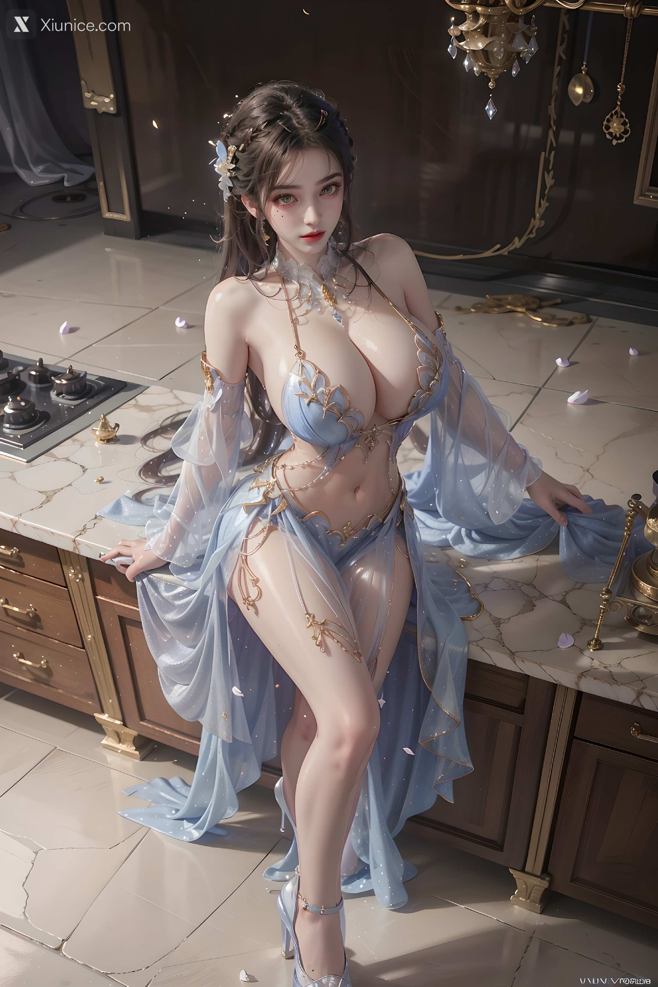 AI Girl Xiunice.com 仙逆 李慕婉 性感丰满 73