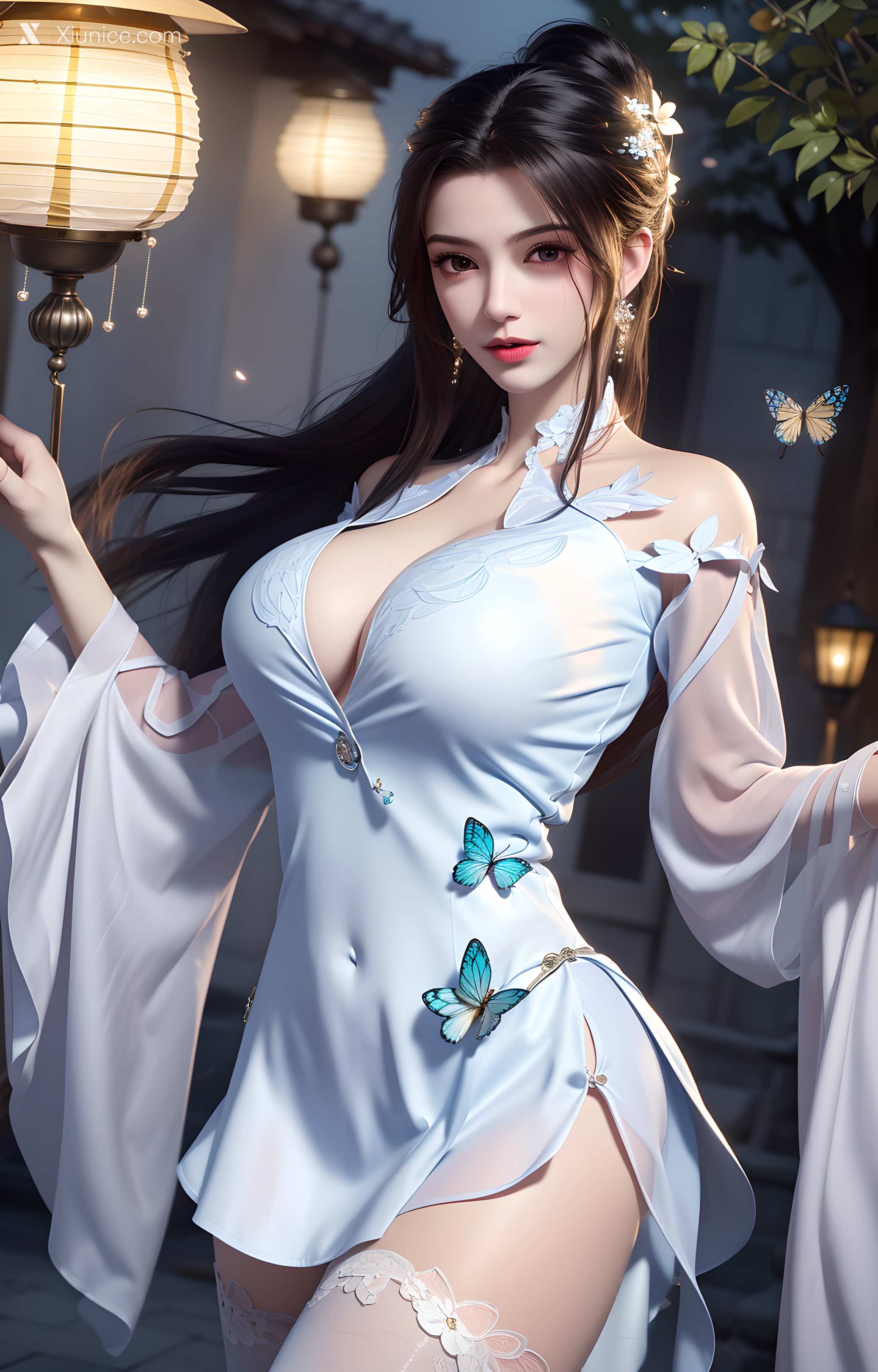 AI Girl Xiunice.com 仙逆 李慕婉 性感内衣 2 3
