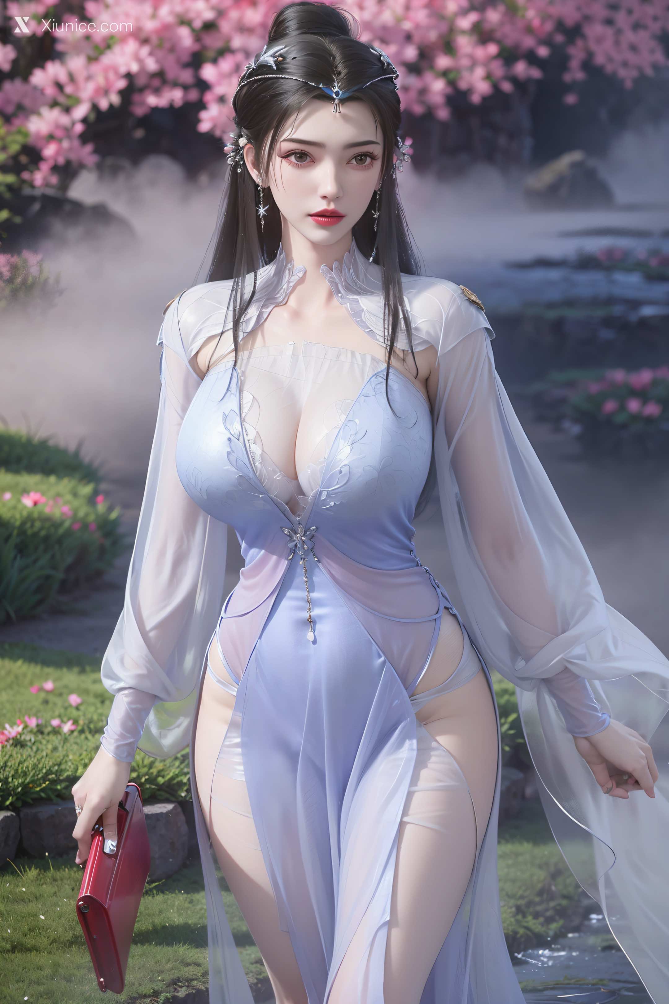 AI Girl Xiunice.com 仙逆 李慕婉 李慕婉 薄纱 12