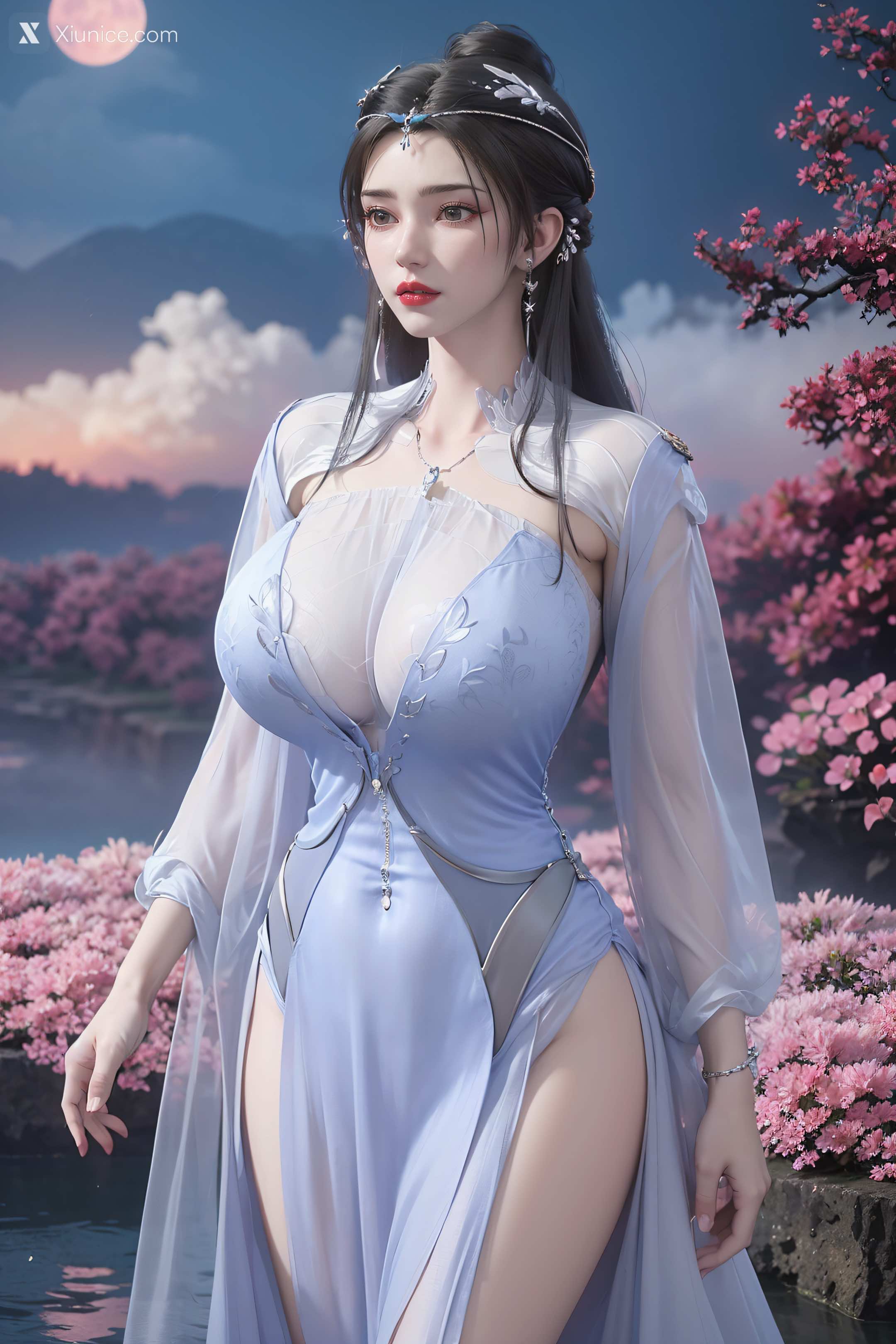 AI Girl Xiunice.com 仙逆 李慕婉 李慕婉 薄纱 18